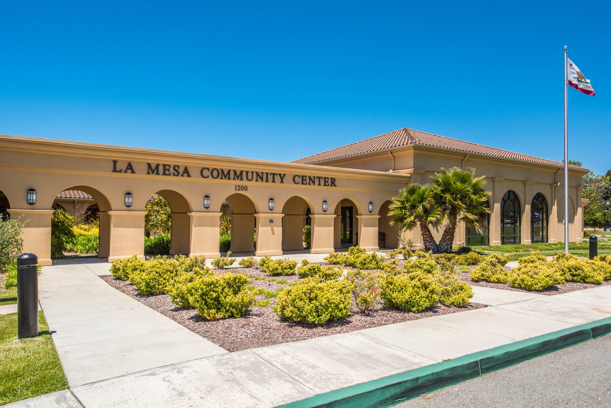 The vibrant La Mesa Village Community Center at The Parks at Monterey Bay.