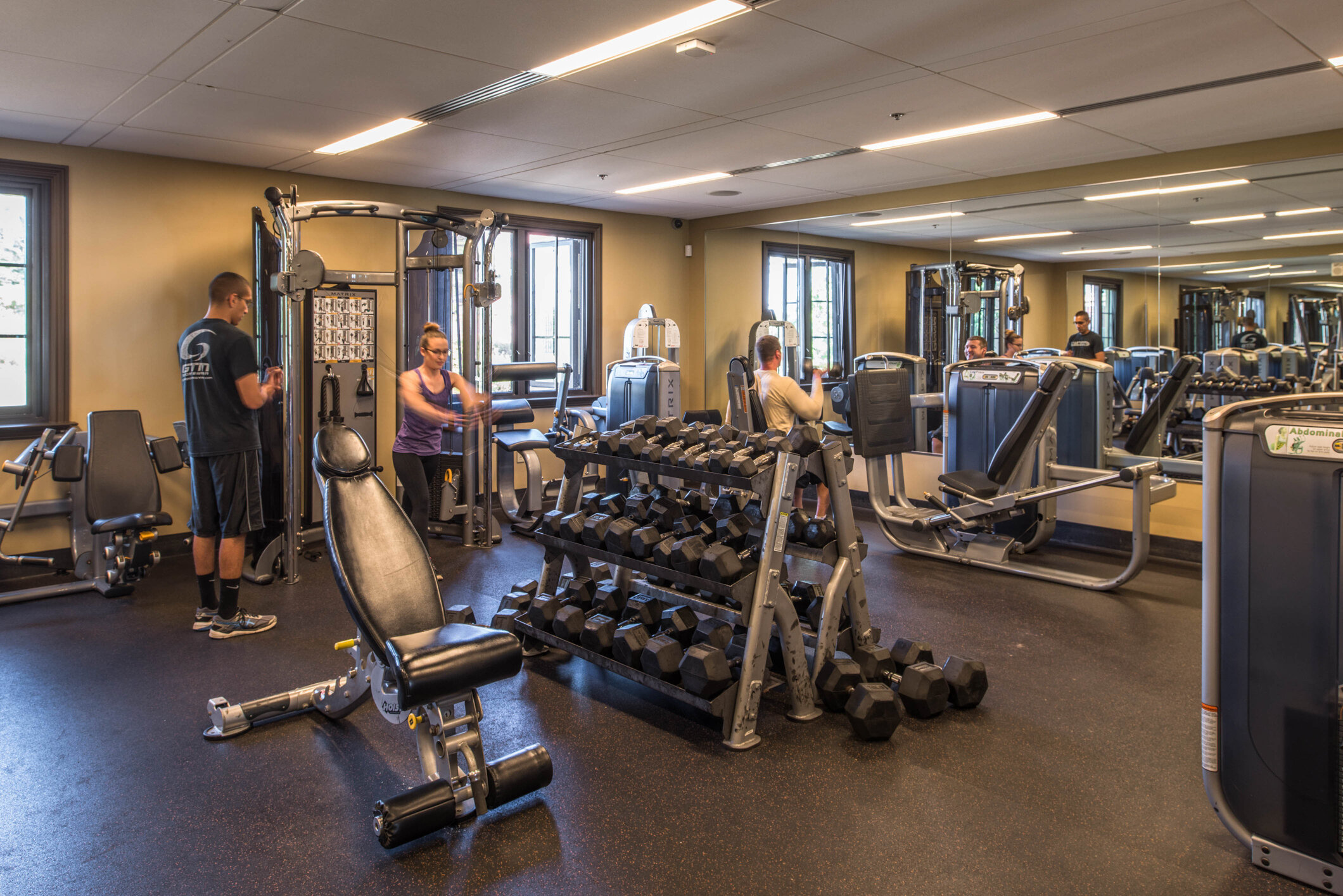 The Parks at Monterey offers two fully-equipped fitness centers.