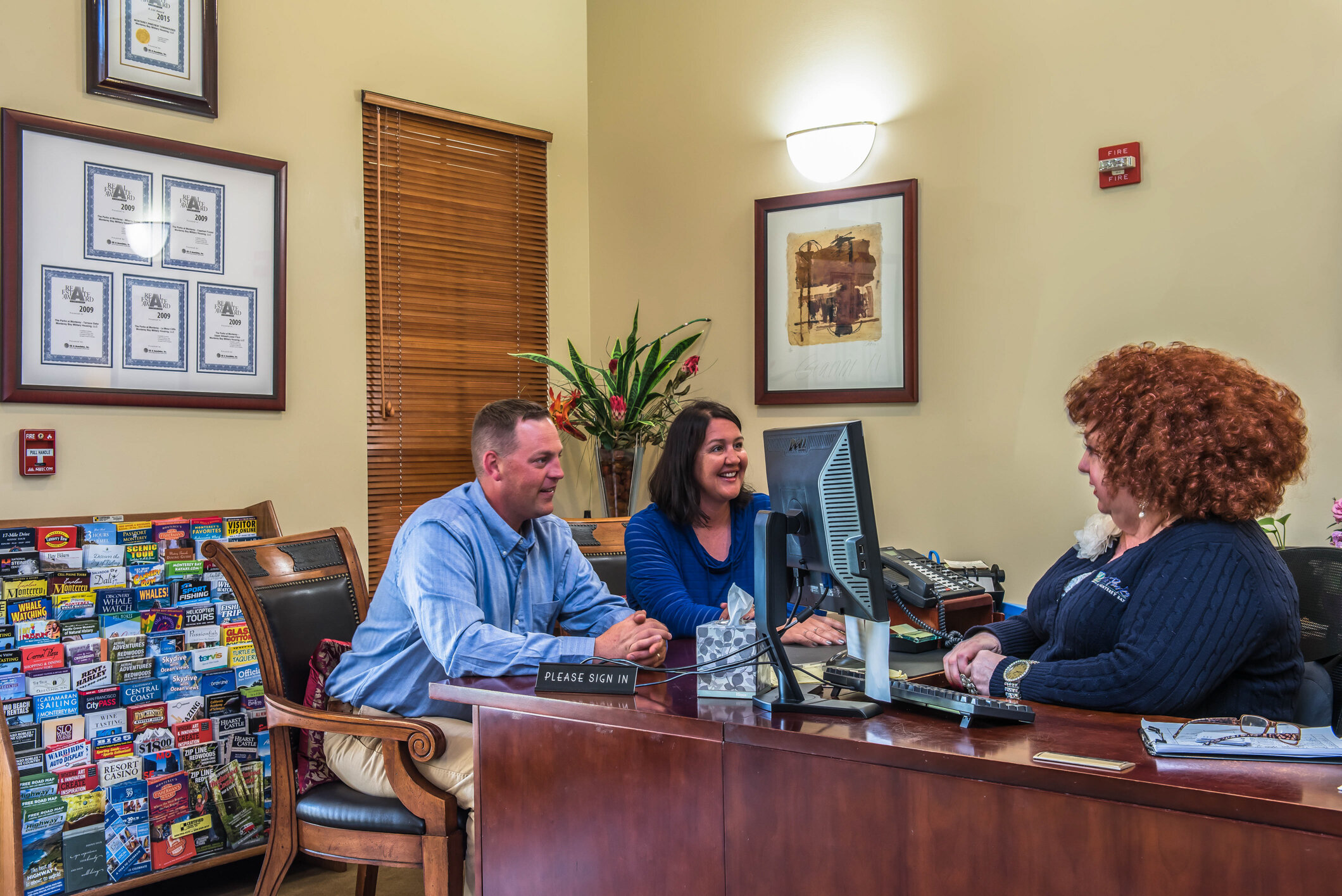 Our friendly leasing staff ensures residents are well taken care of at The Parks at Monterey.