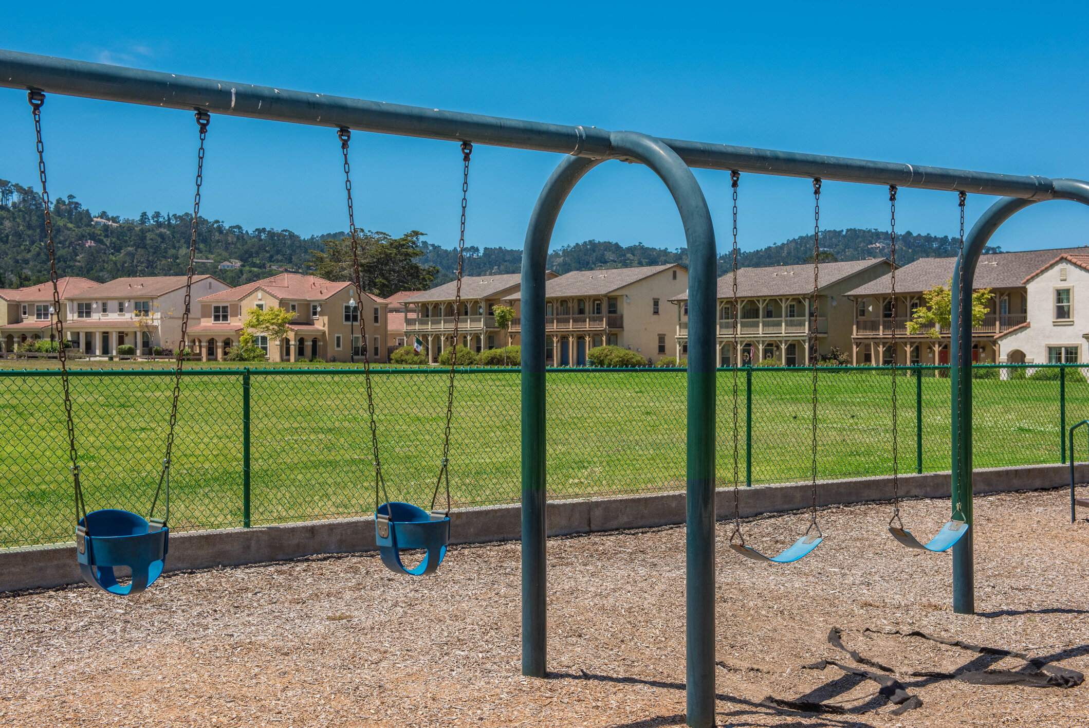Families love the abundance of play spaces at The Parks at Monterey!