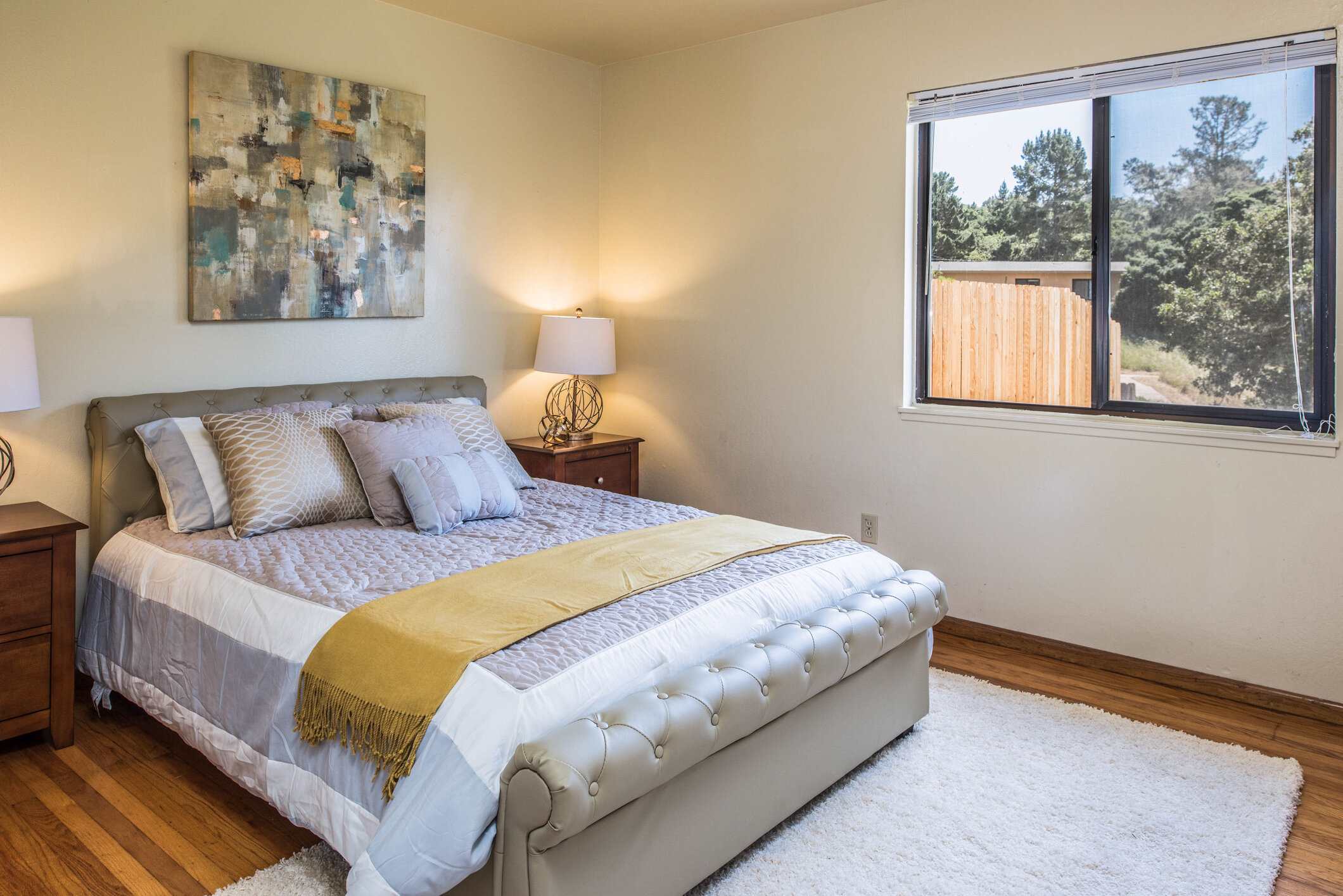 The Parks at Monterey provides spacious bedrooms and washer and dryer hookups in each unit.