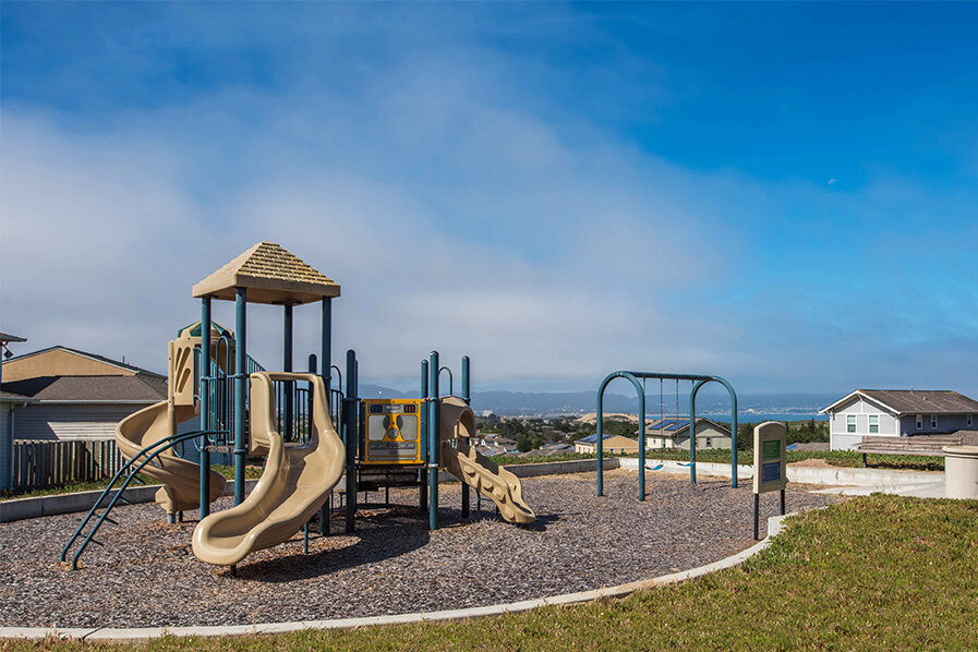 The jungle gym is just one of the numerous community amenities The Parks at Monterey has to offer. 