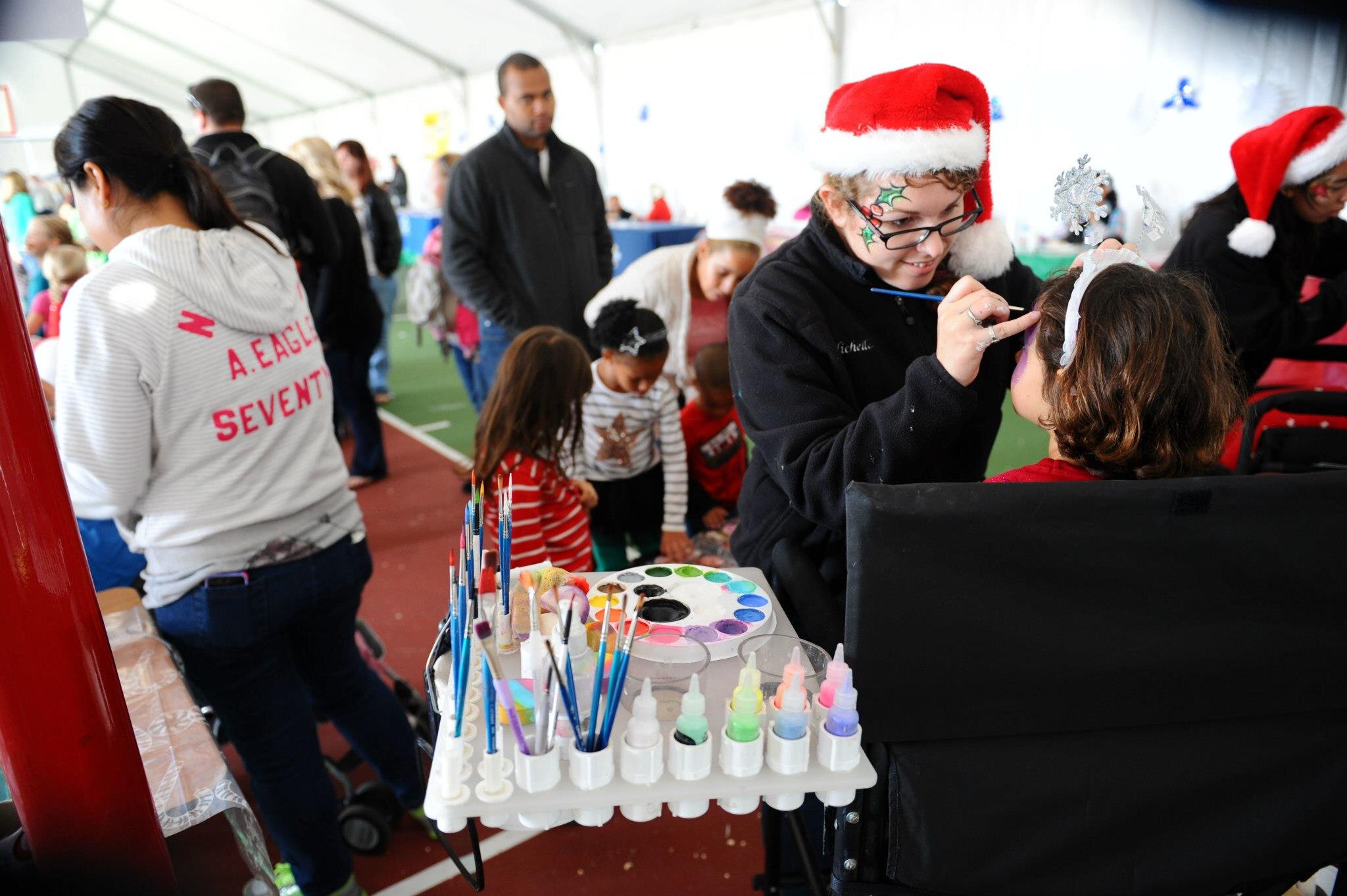 Lots of fun activities at our winter holiday event!