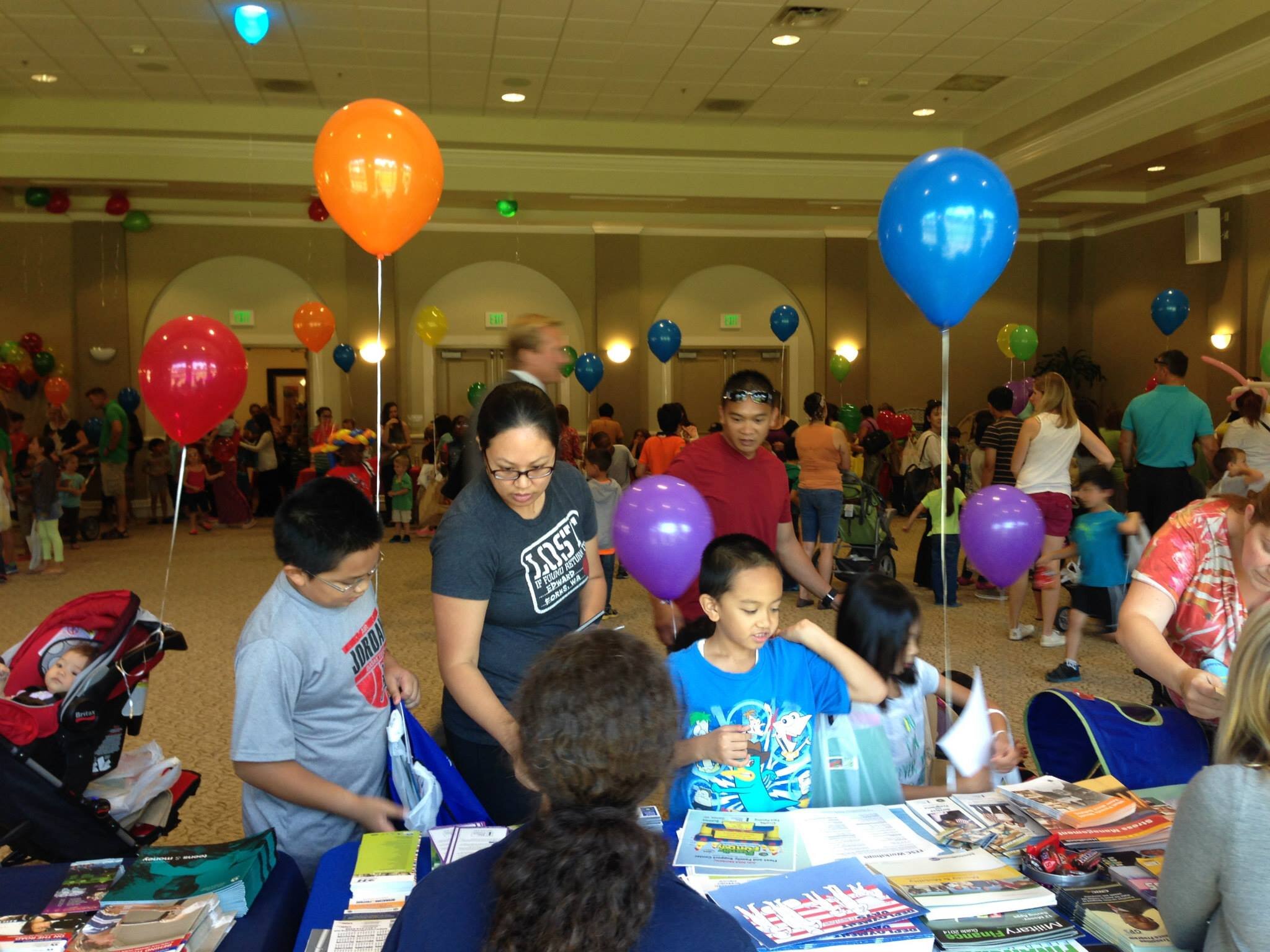 Residents browse local attractions at our community engagement event.