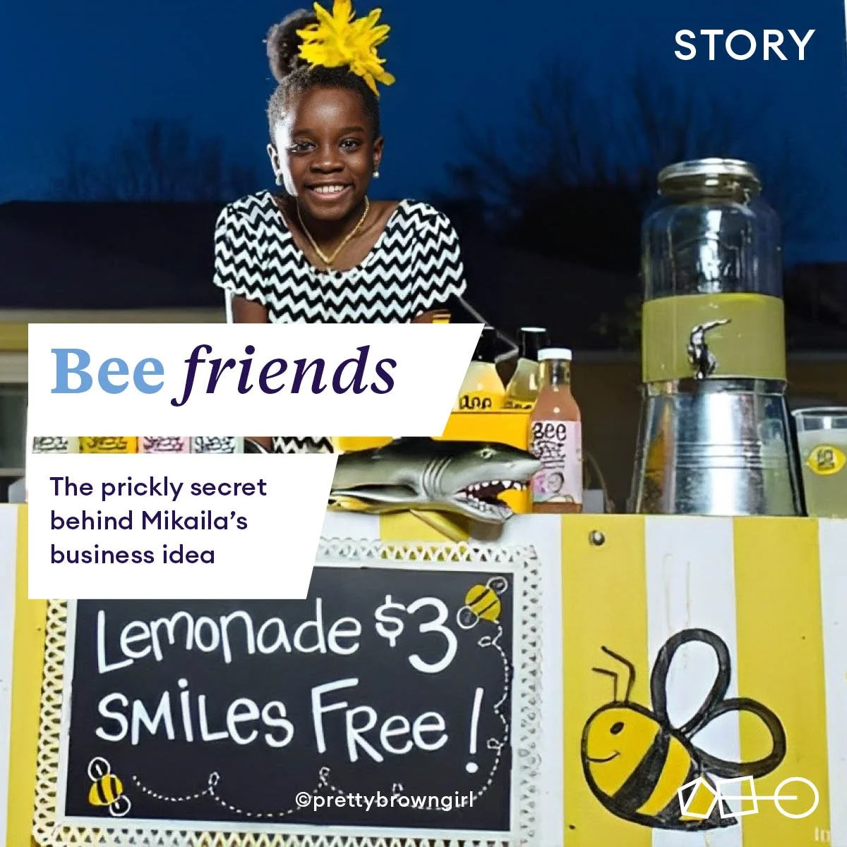 Bee friends — The prickly secret behind Mikaila’s business idea
