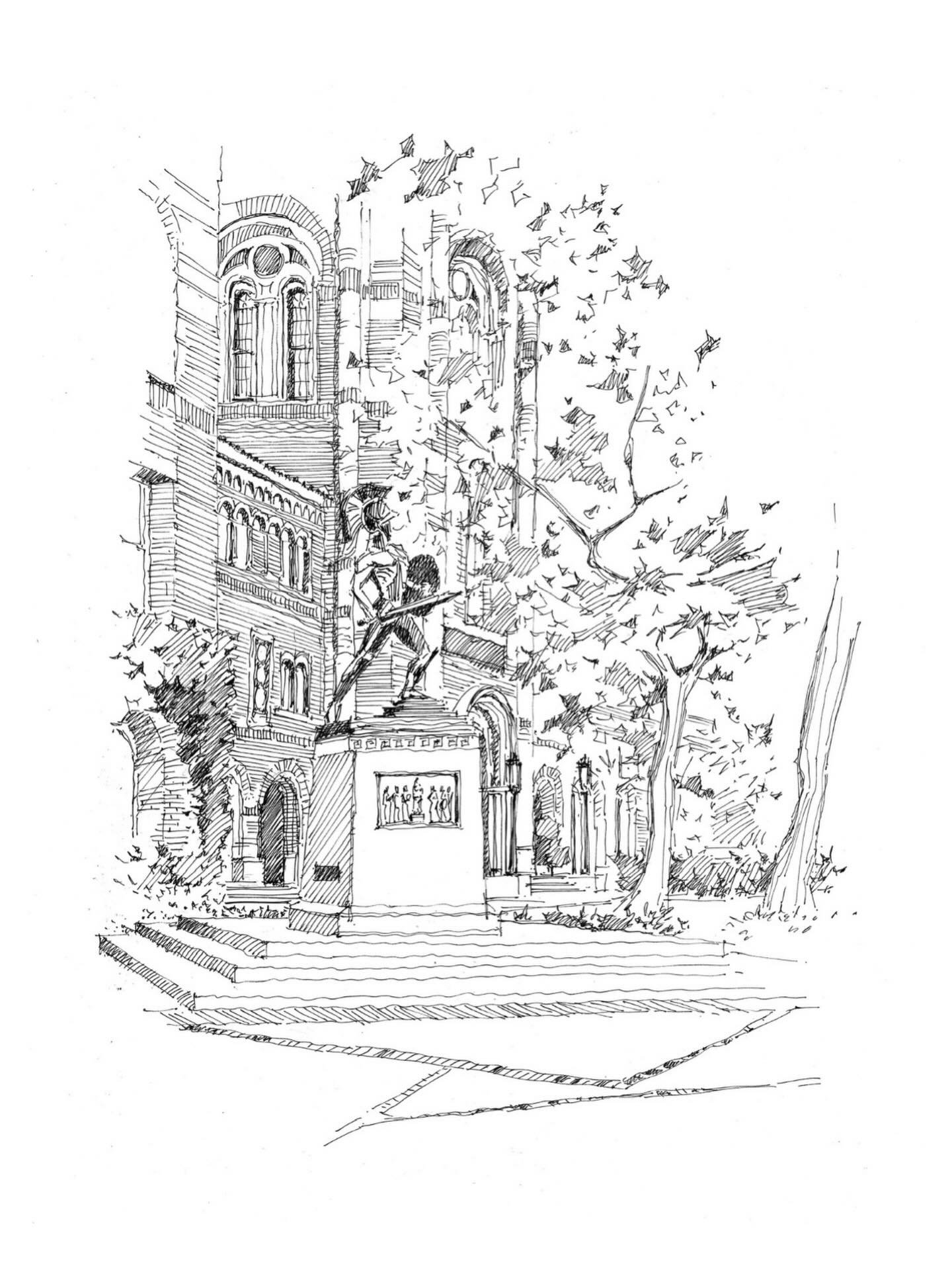 It&rsquo;s graduation day @uscedu and I have been packaging up prints of landmark USC locations! Tommy Trojan is the most popular!
-
-
-
-
-
#uscedu #usctrojans #inkdrawings #uscgraduation #universityofsoutherncalifornia