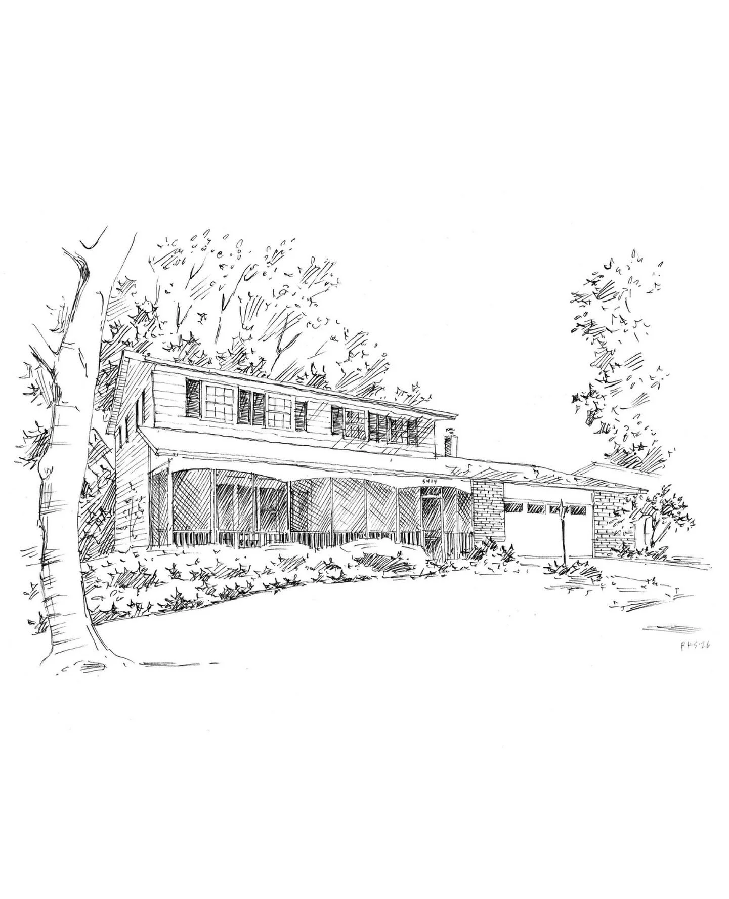 Drawings make great new home gifts.
8&rdquo; x 10&rdquo;
Ink on paper.

Thank you, @madcityliving, for commissioning this for your friends.

#madison #architecturalillustration #houseportrait #closinggift #penandink