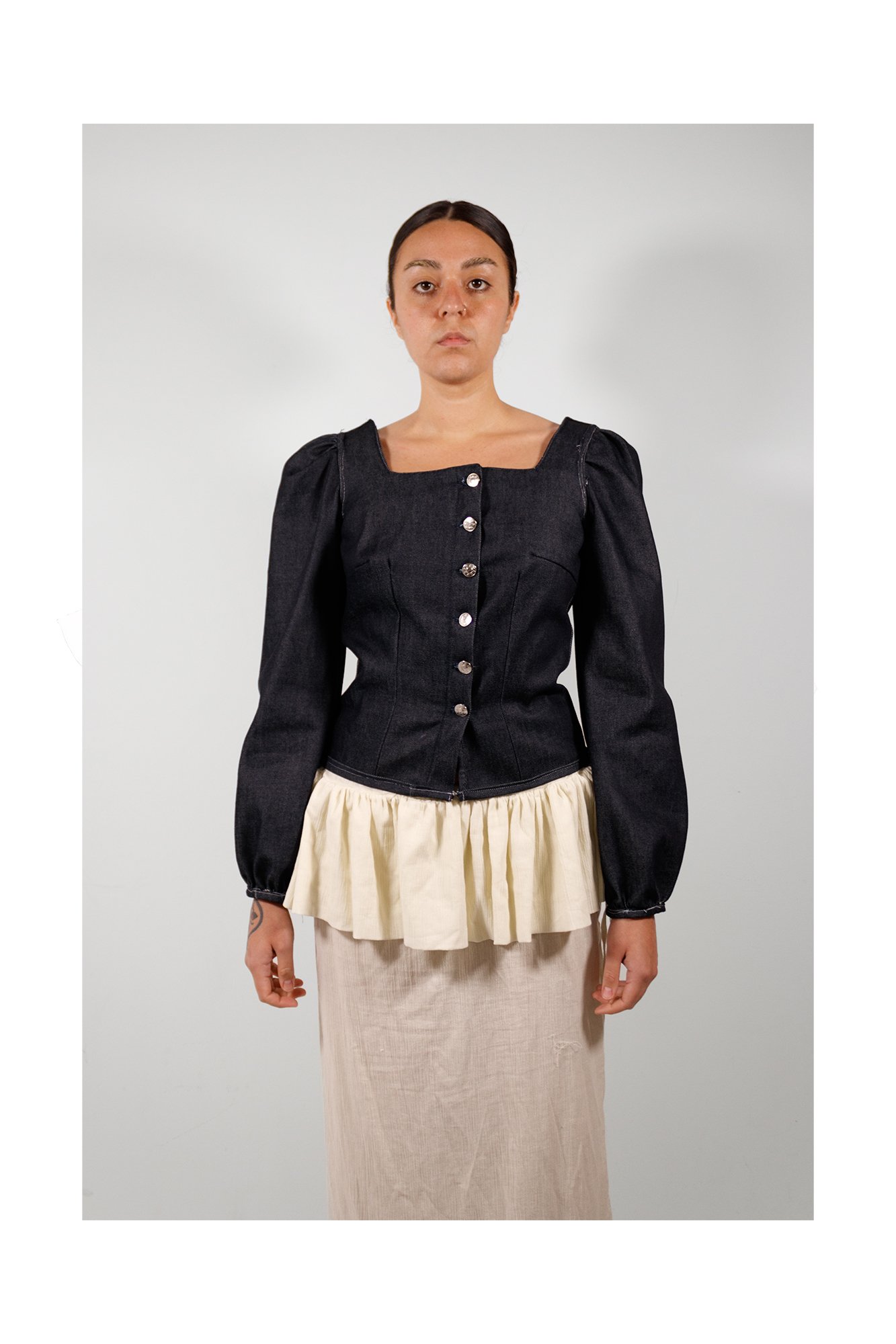 Selvage Denim Top