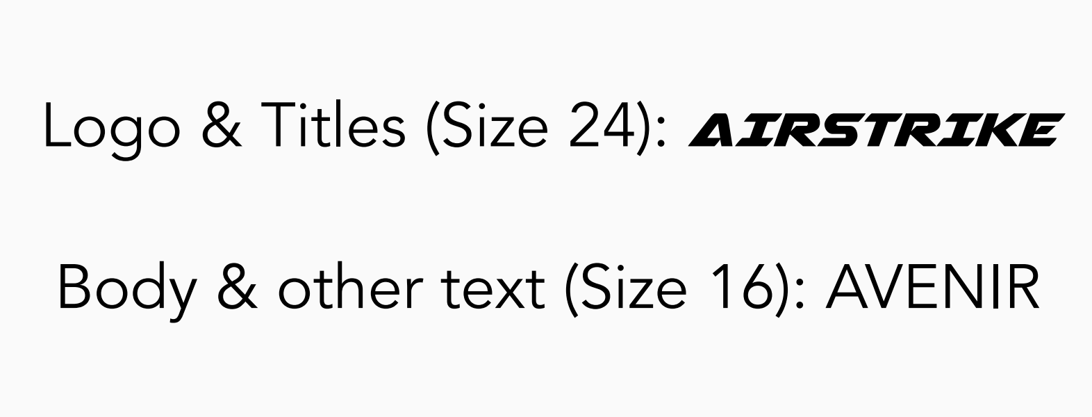 Fonts