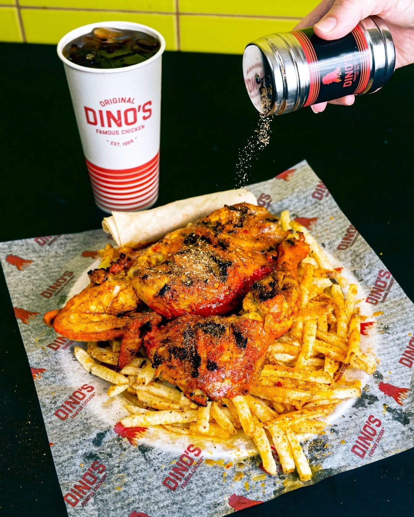 Spice up your leftovers with some Dino's Famous Chicken Seasoning and Sauce! Don't have any on-hand? You can order some now so you're ready for the next feast! #thanksgivingleftovers