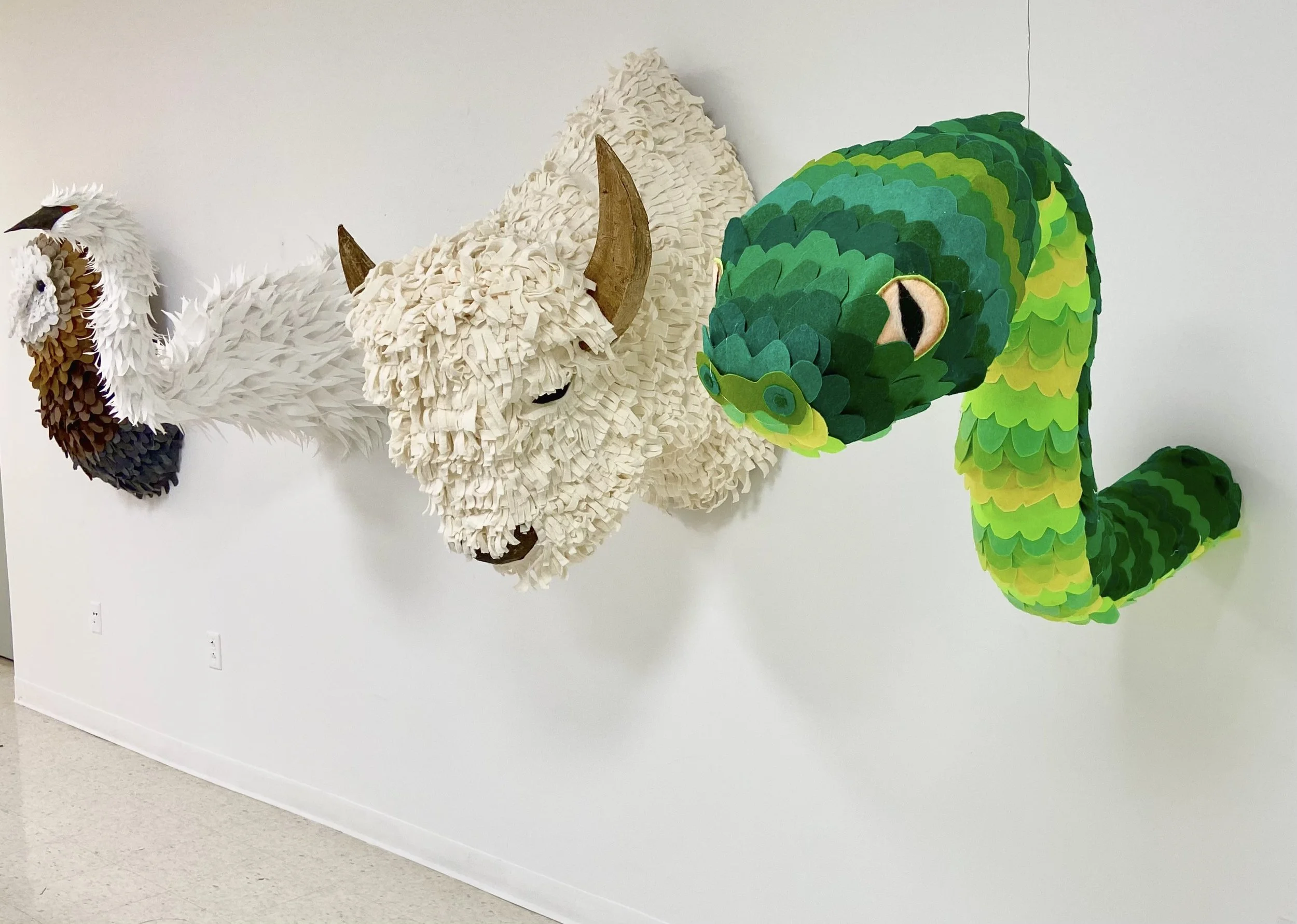 Animal Heads from Exhibition.
