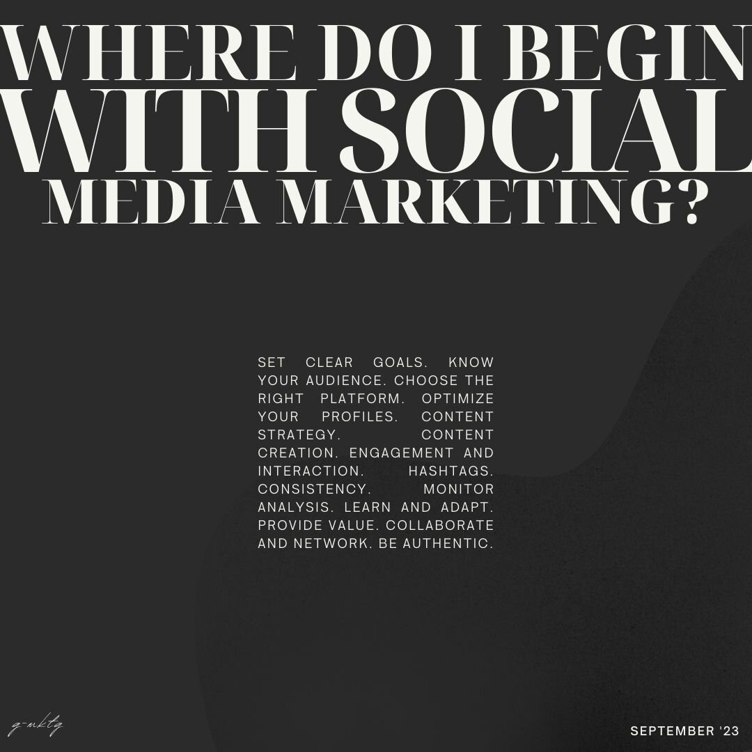 Navigating social media marketing may not be a mystery, but it does require a strategic and thoughtful approach. The path to success is all about taking deliberate steps, and that's where we come in at g-mktg. 

From content creation that resonates t