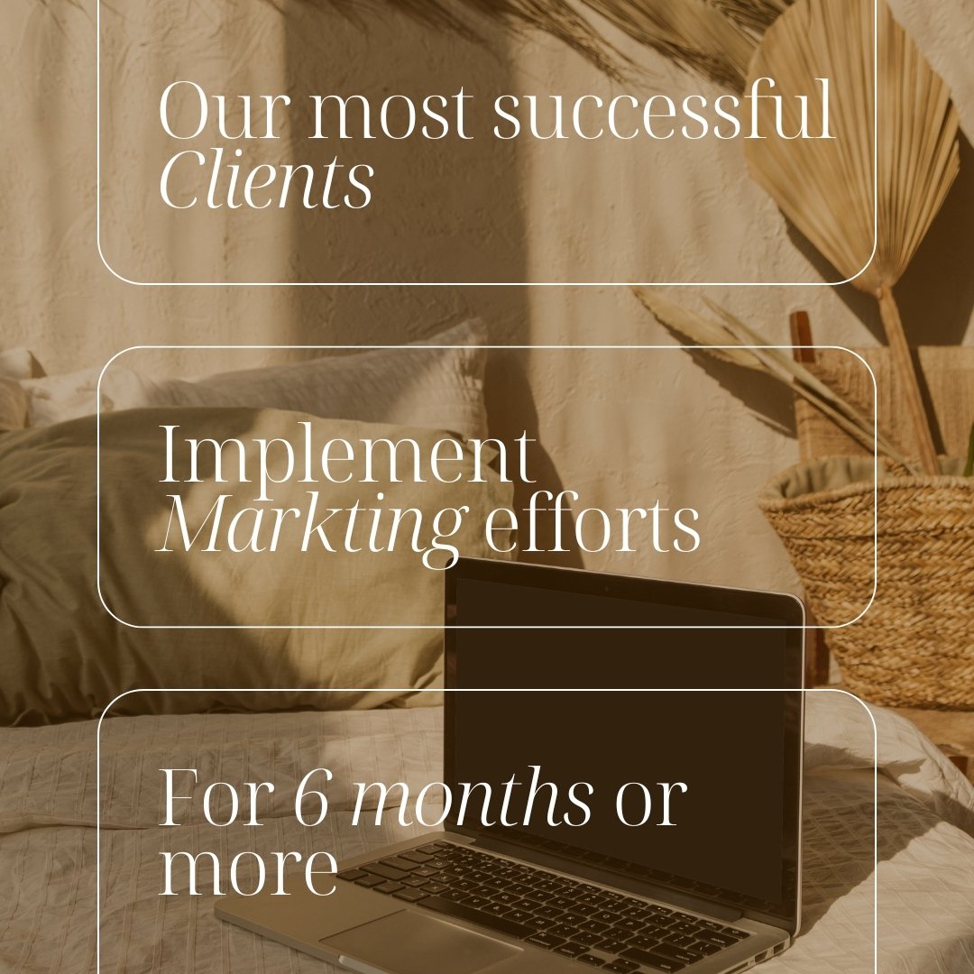 Ever wondered what sets our most successful clients apart? Here's the scoop: they're in it for the long haul! At gmarketing, we've seen time and again that the magic truly happens when marketing efforts are given time to flourish.

The first 2-3 mont