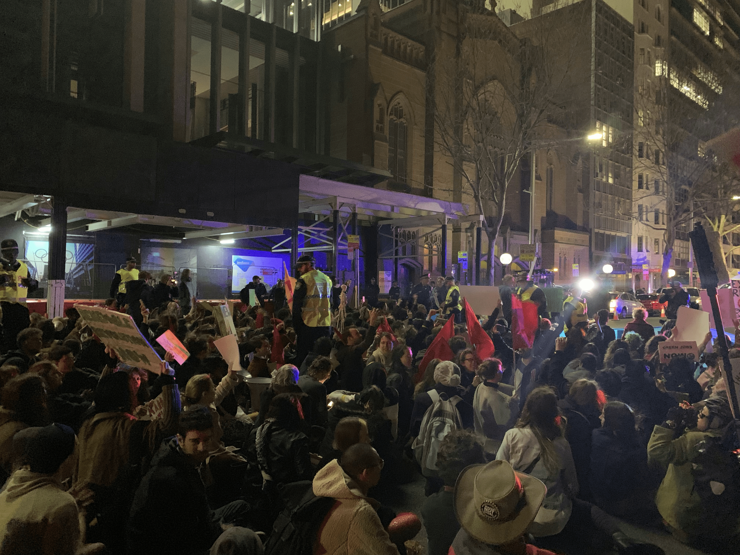 ‘ScoMo is a coal fondler’: Protesters stop Sydney for climate justice (August, 2019)