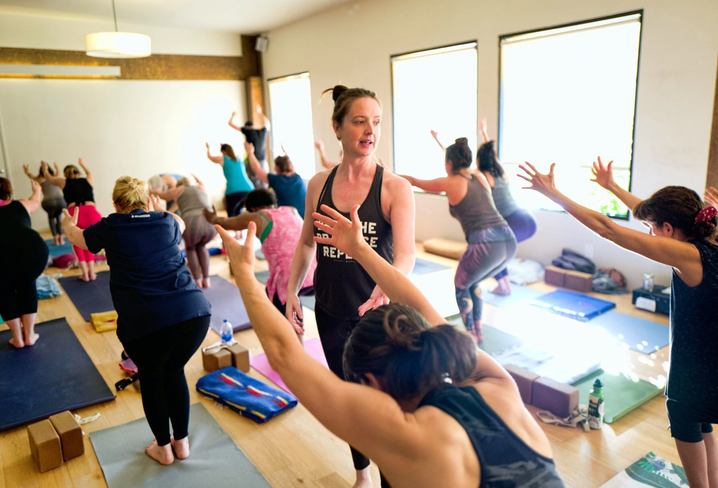 Claire Structural Vinyasa Class