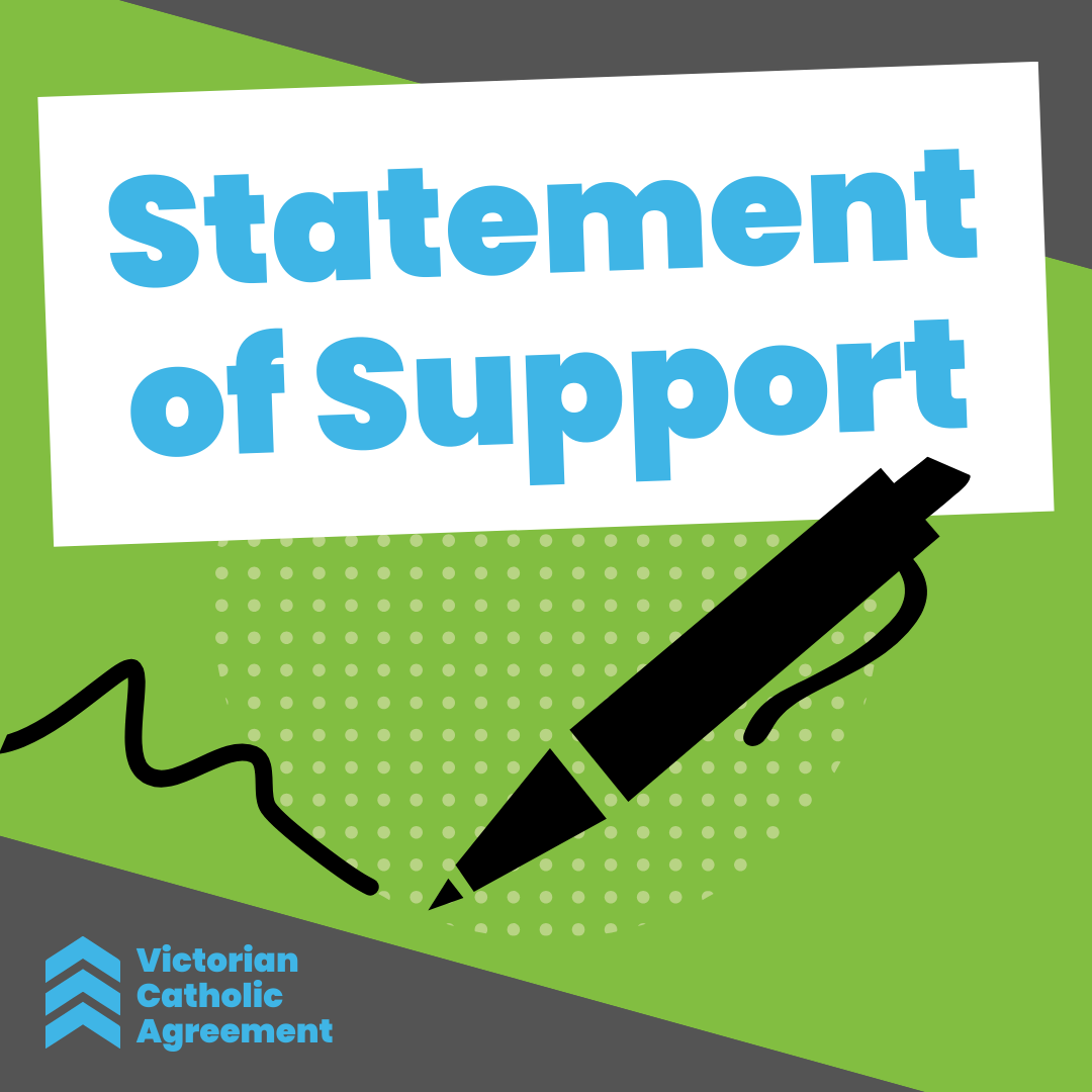 All staff urged to sign a statement of support for fair bargaining