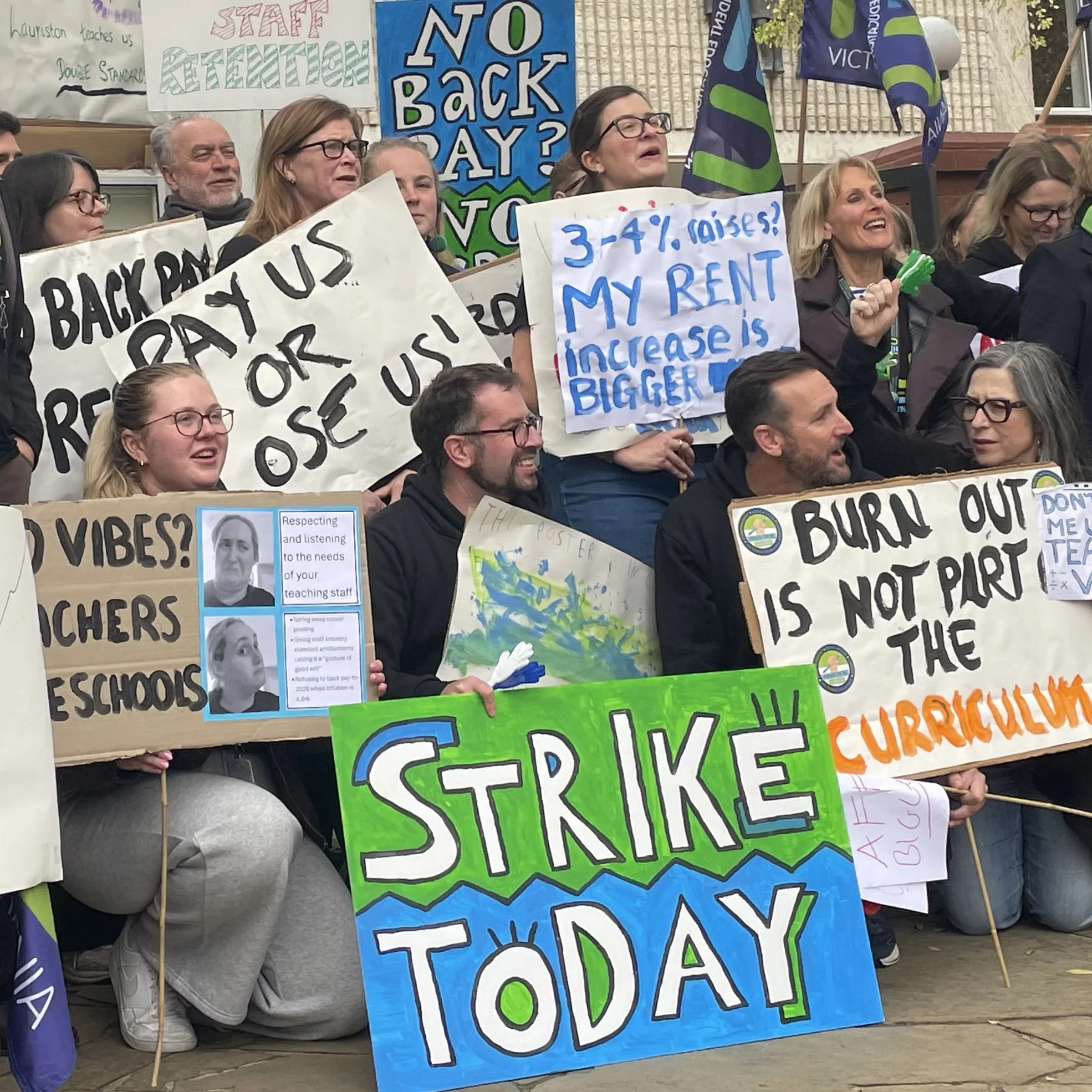 IEU members step up at Lauriston