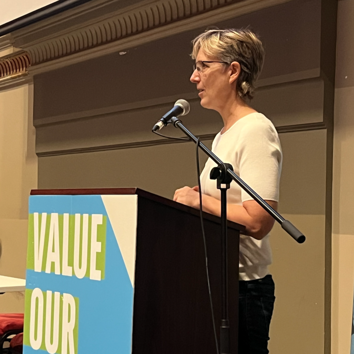 Sally McManus and the IEU Victoria Tasmania