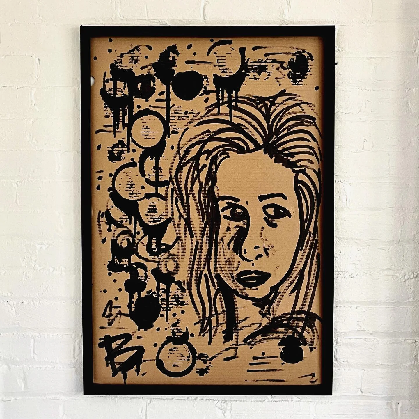 SOHO NIGHTS&hellip; @krinknyc Markers on found materials. #cincinnatiartist #krinknyc