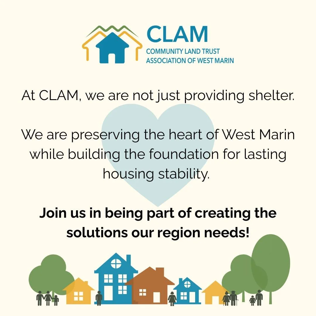 In 2025, CLAM has grown from stewarding 30 homes, to developing a pipeline of over 100 units in just one year. That makes this the most ambitious expansion in our 25-year history! Make a gift today to join our mission and support permanently affordab
