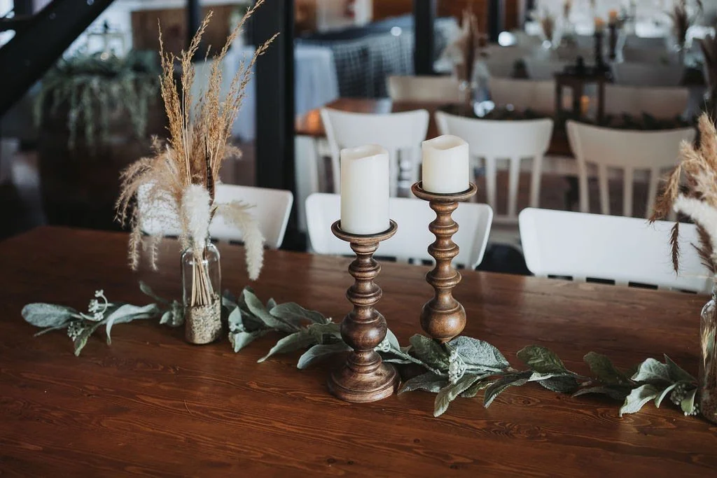 Wood Scrolled Pillars:Candle Holder.jpg
