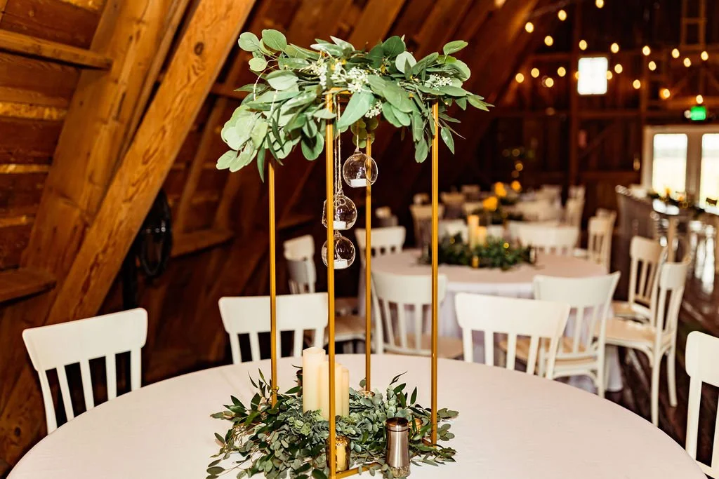 Gold Tower Centerpiece X 8