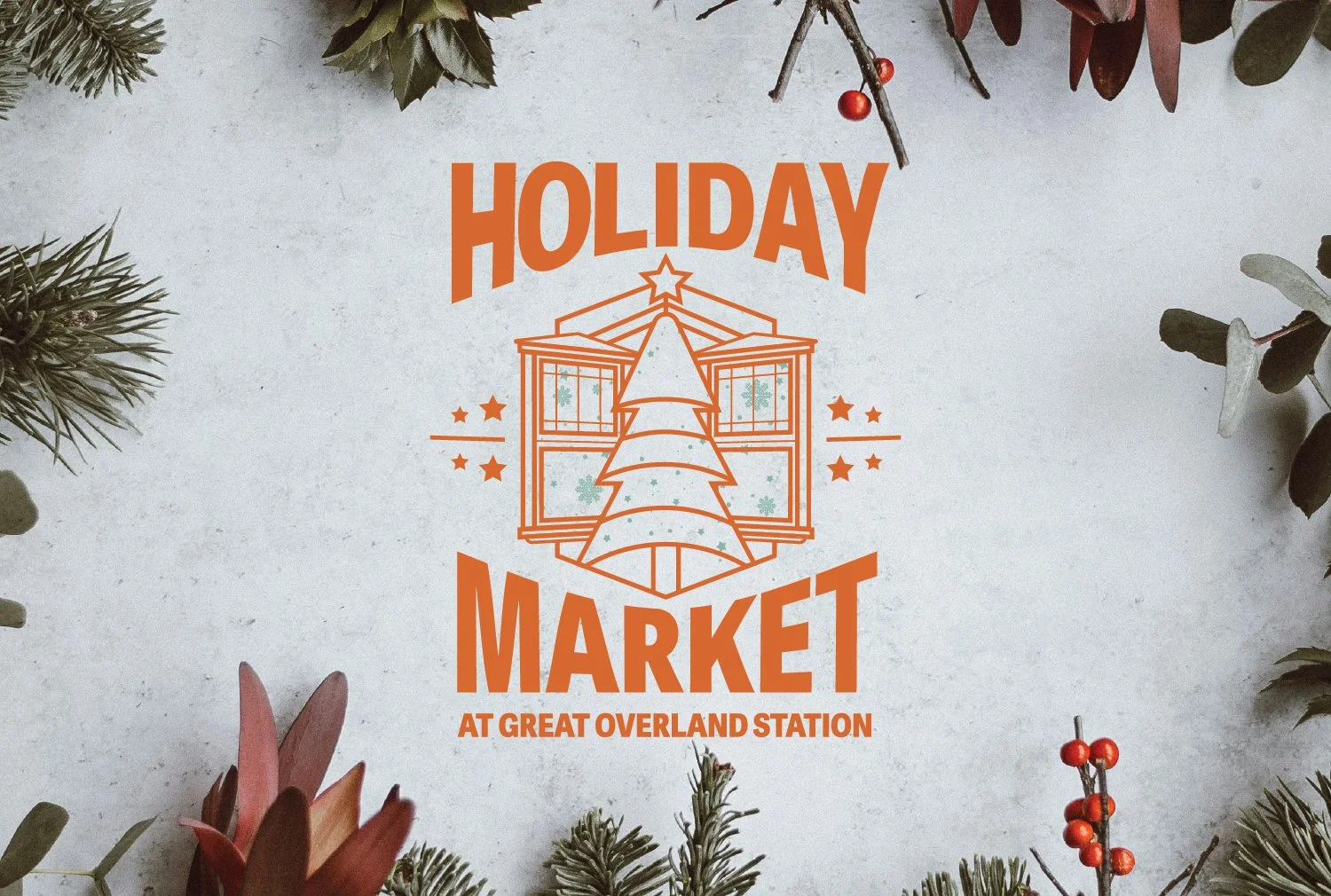 Holiday Market at Great Overland Station