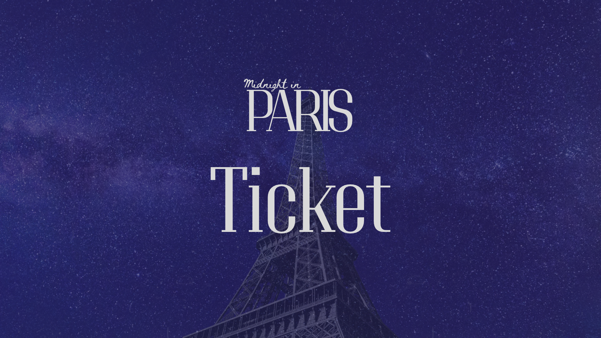 New Years Eve: Midnight in Paris
