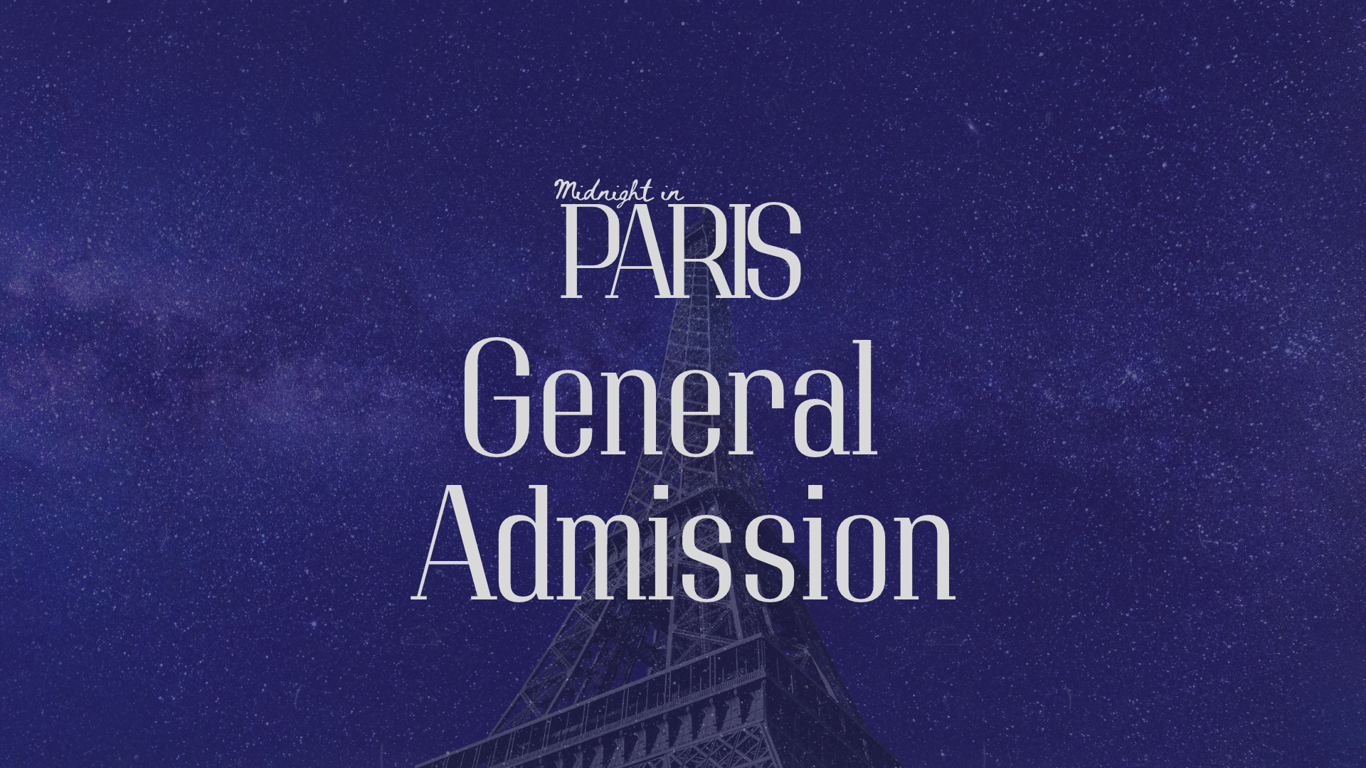 New Years Eve: Midnight in Paris