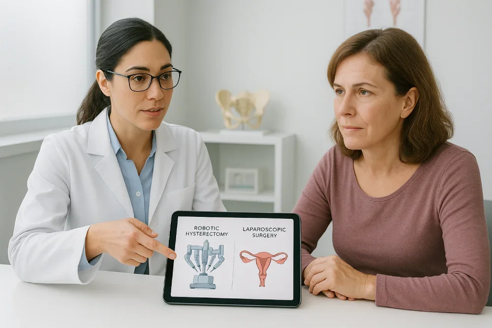 When to Choose Robotic Hysterectomy Over Laparoscopic Surg
