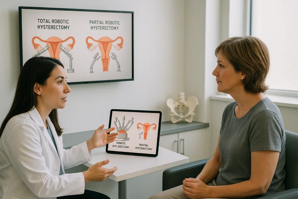 Total vs Partial Robotic Hysterectomy: Key Differenc