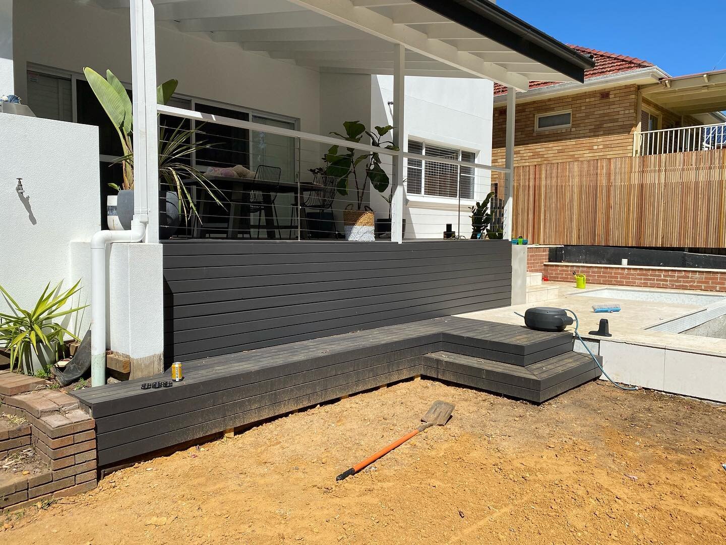 Caringbah 

We recently completed a retaining wall, bench seat with steps down to the lawn and also a pool compliant privacy screen for our unreal clients in Caringbah south 😃! 

.
.
.
.
.
.
.

#shirebuilder #sydneybuilder #carpenter #akoonahconstru