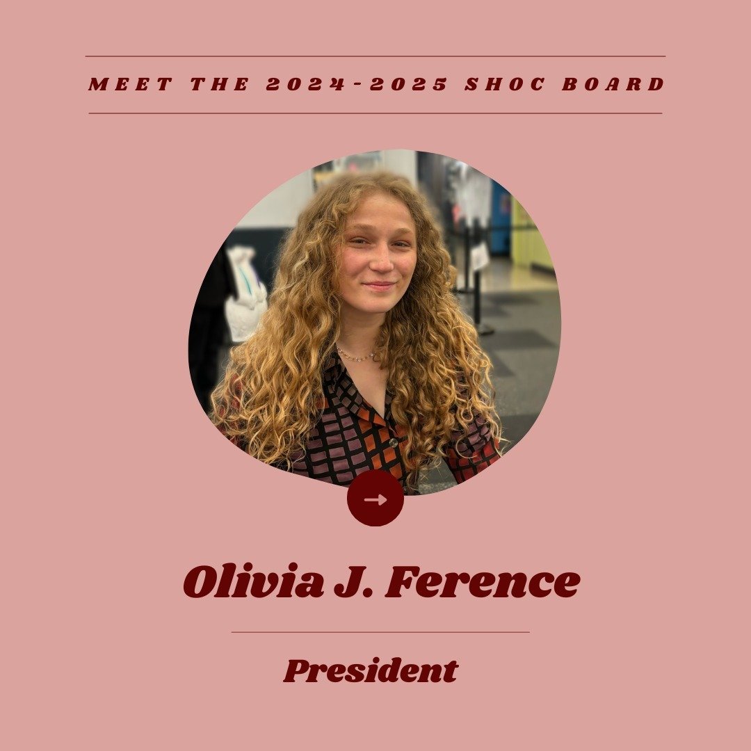 As promised, in the weeks to come, we'll be highlighting each member of our 2024-2025 SHOC Executive Board!

First up: Our President, Olivia! 💥

Swipe to learn a little more about Olivia and what she looks forward to most about leading our team!

#l