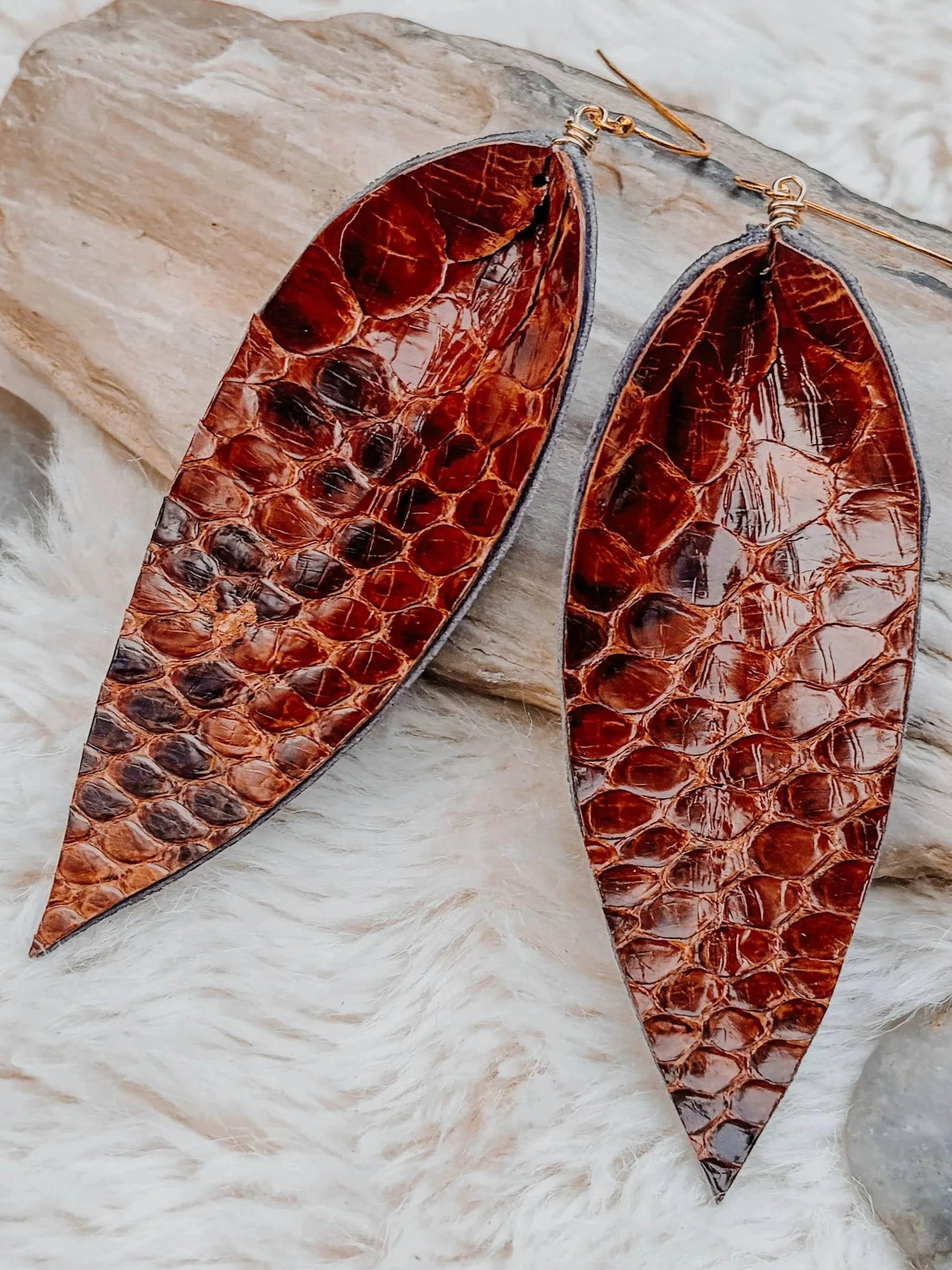 Cognac Python Leaf