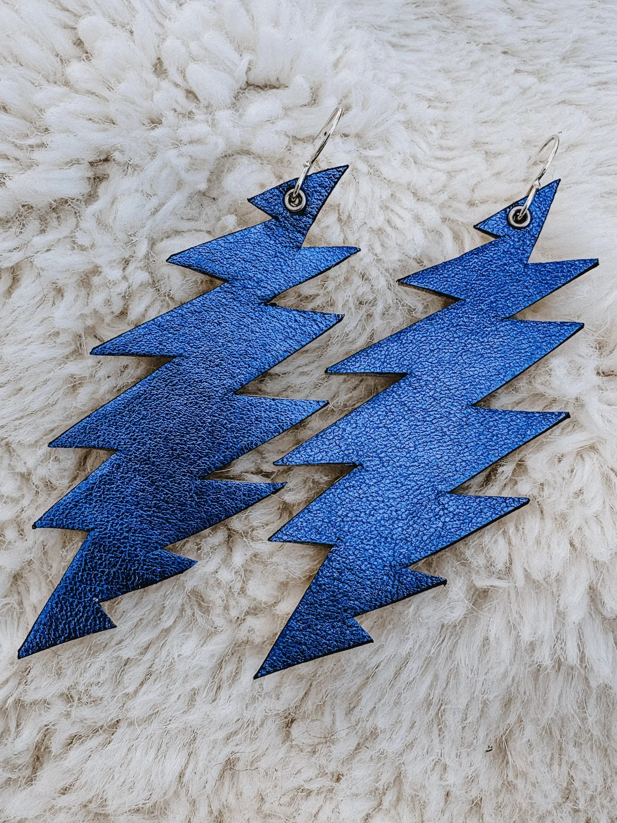 Metallic Blue Bolt