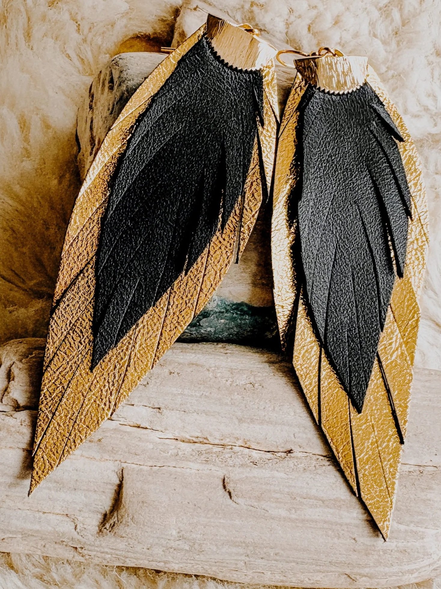 Black on Yellow Gold