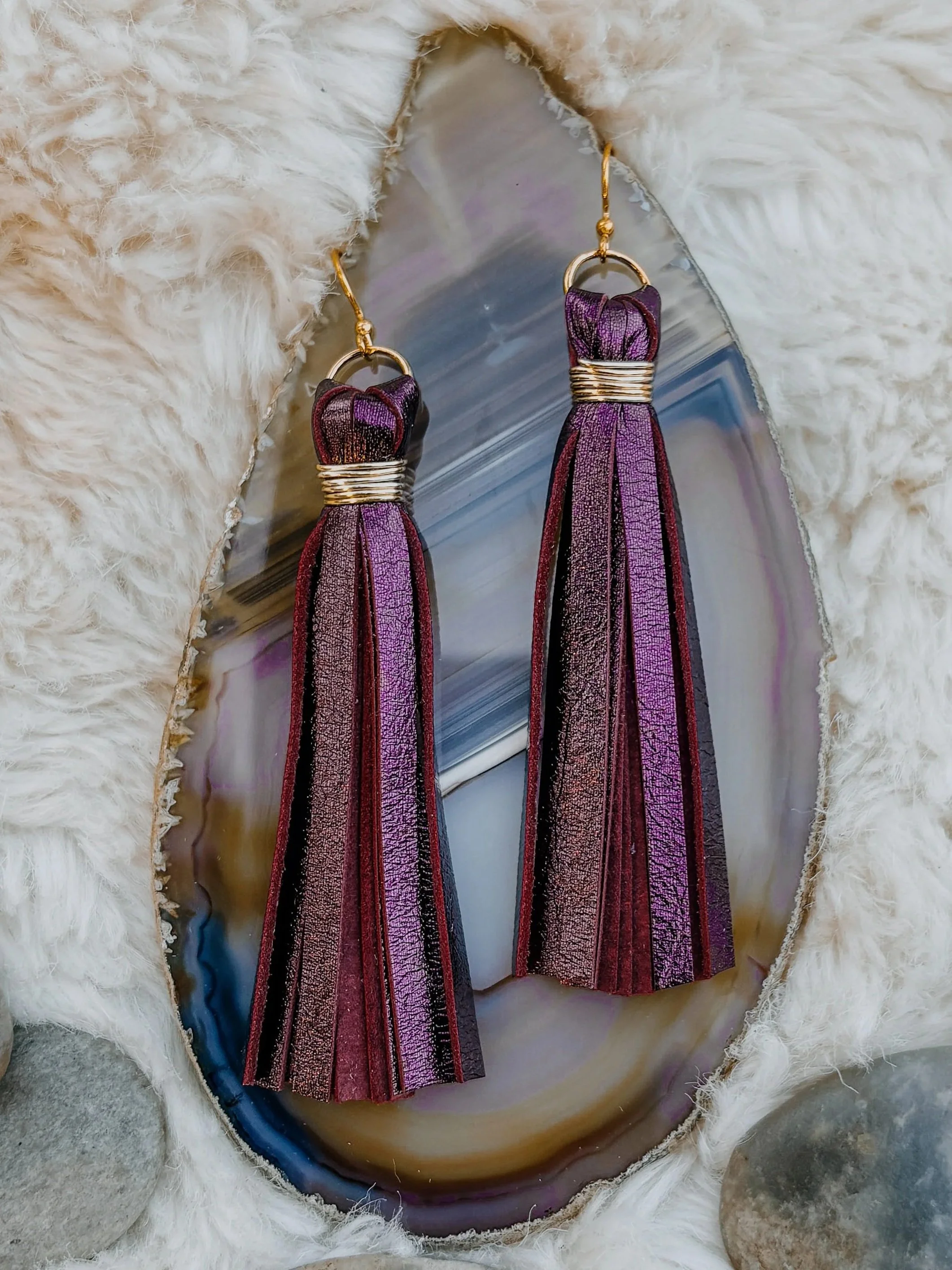 Metallic Malbec Lucinda