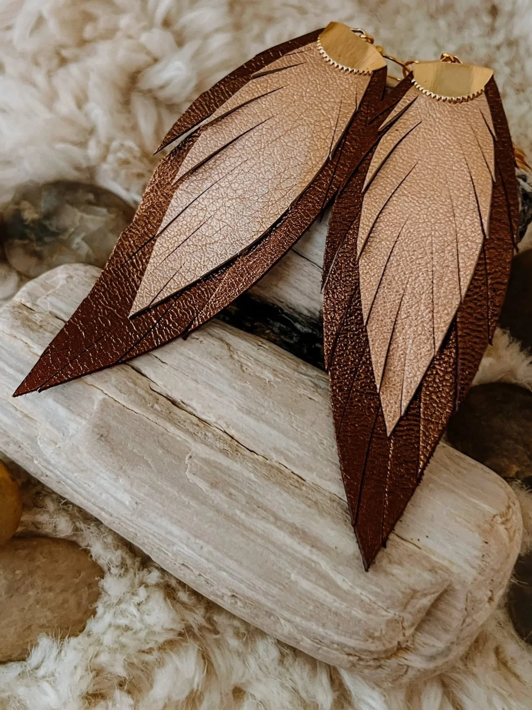 Shimmer Rose on Bronze