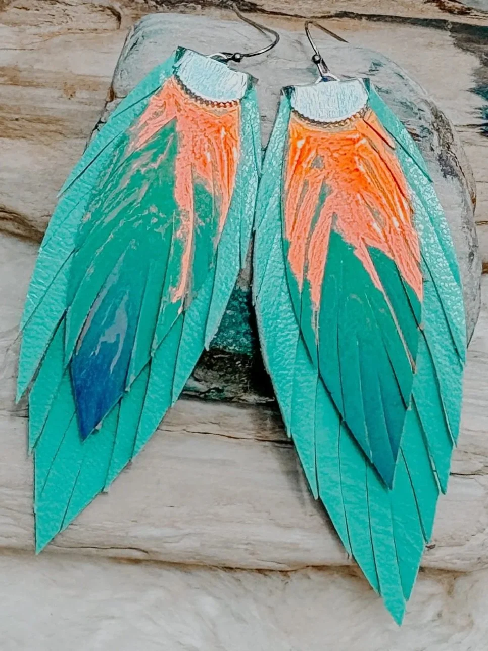 Iridescent on Aqua