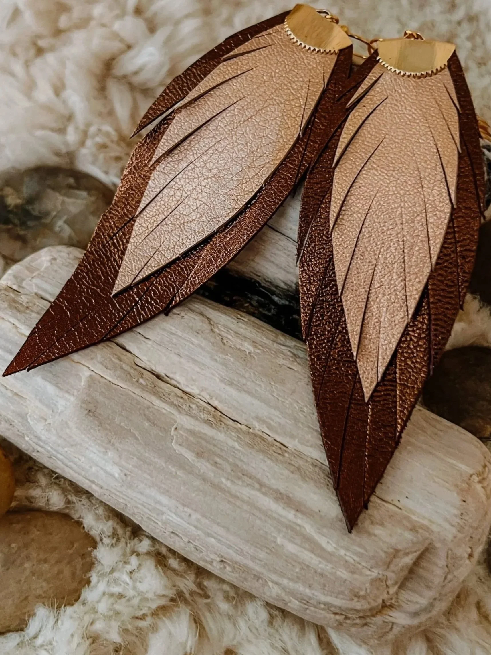 Shimmer Rose on Bronze