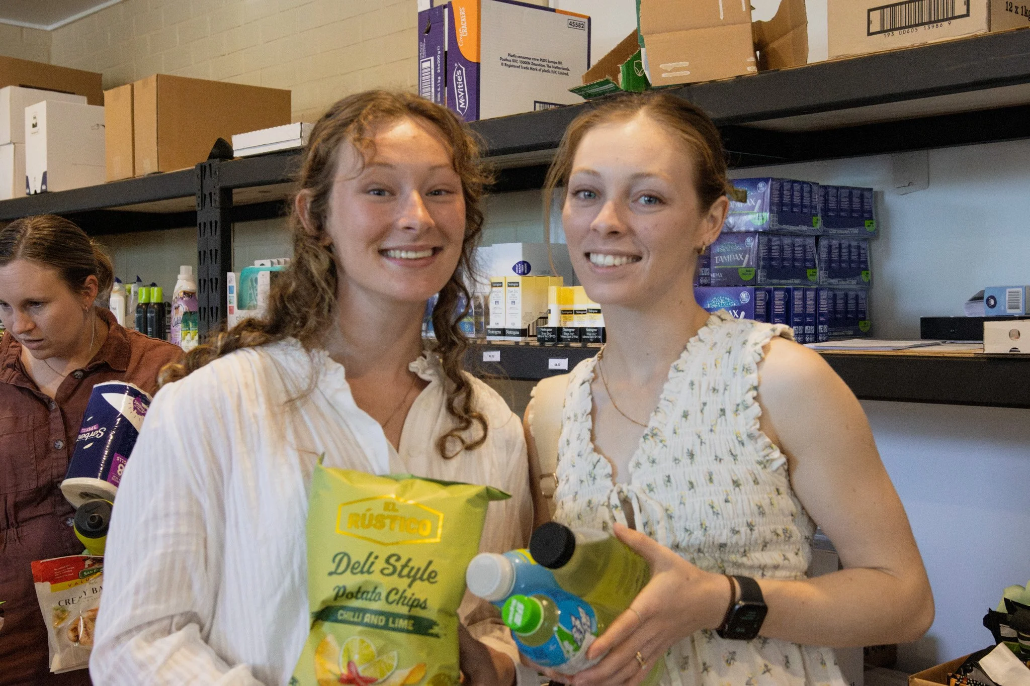 Meet Sarah and Amber. This is what they said about the Pantry. &ldquo;I love how cheap it is, it really does save me some money.&rdquo; 

The Community Pantry is here to help you stretch your budget without giving up the essentials you need, making s