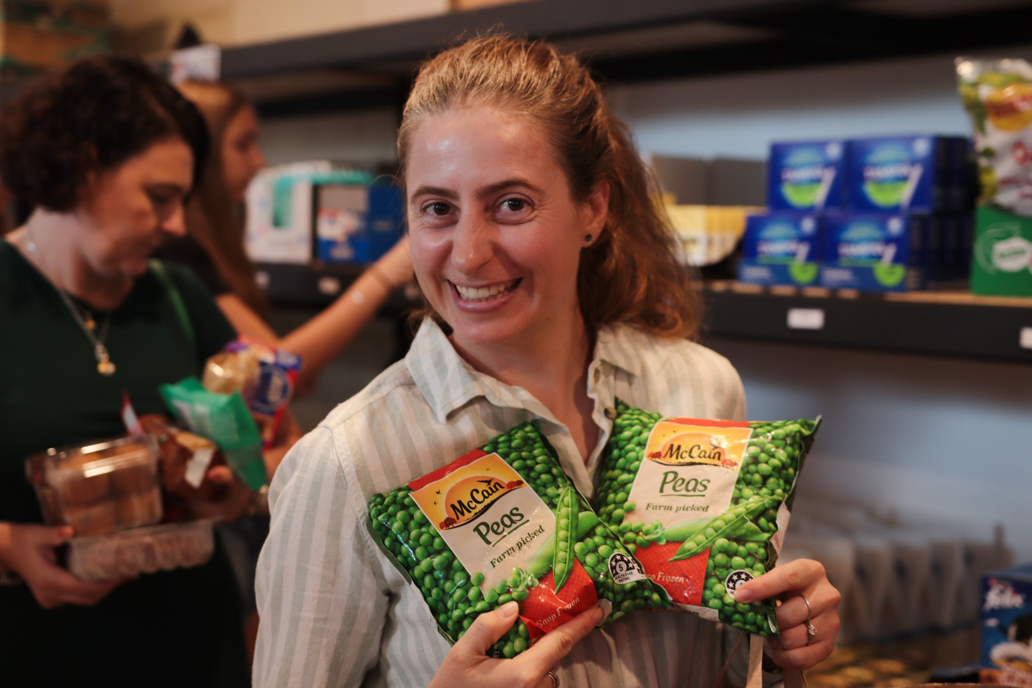 This is Amor&eacute;, a lovely part of our Maryland community. We asked her what she thought about the pantry. &ldquo;It&rsquo;s great because I can stock up for life group.&rdquo;

Come and see how the pantry is supporting our community and helping 