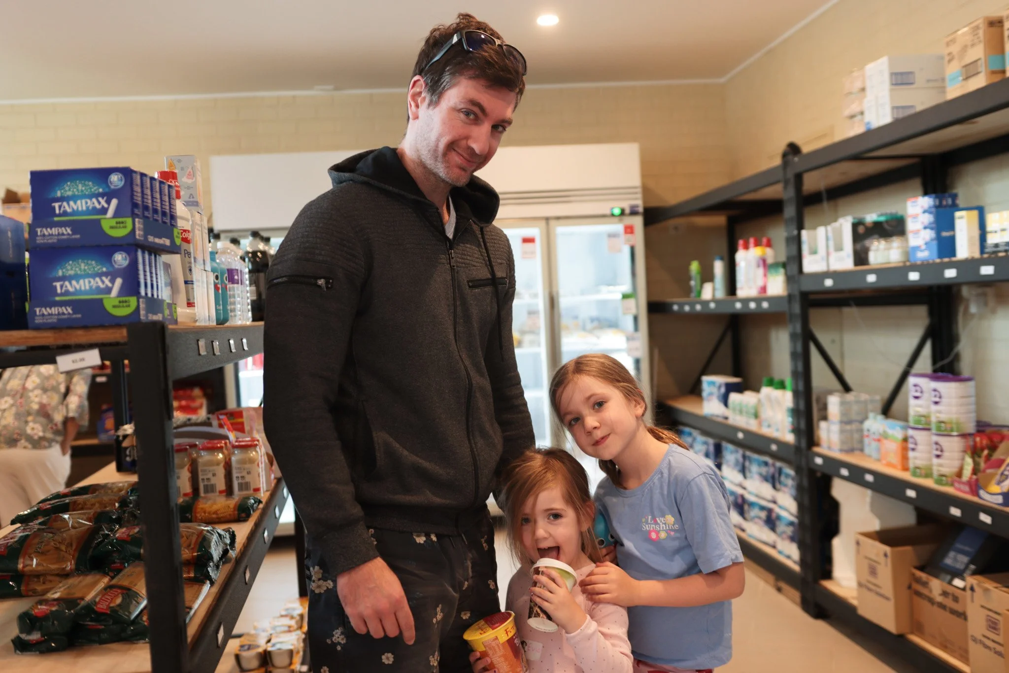 This is Shawn. Here&rsquo;s what he thinks about the pantry: &ldquo;It&rsquo;s very convenient and cheap.&rdquo;

The Community Pantry is committed to supporting our local community by providing convenient access to a wide range of affordable groceri