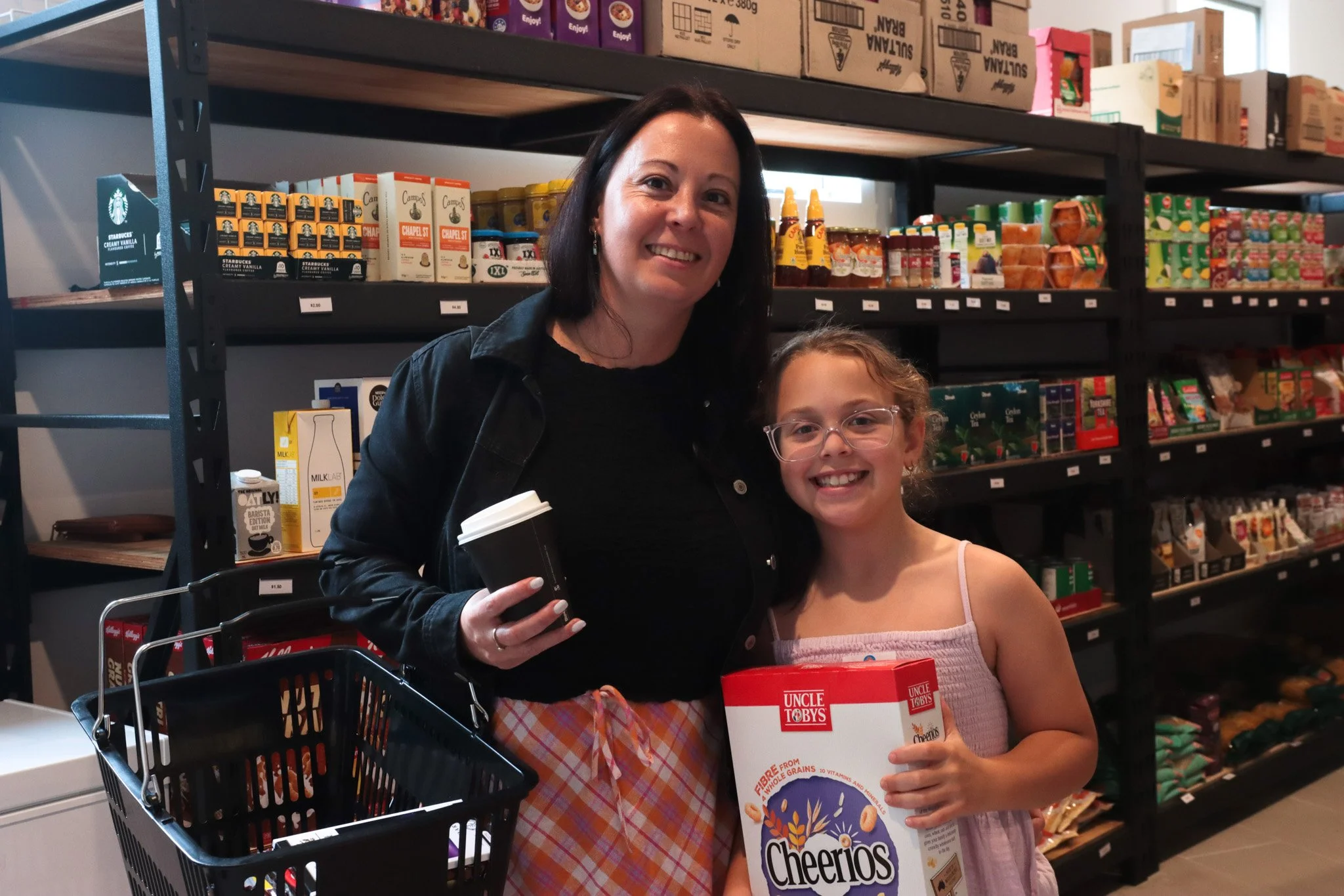 This is Bianka, and here&rsquo;s what she thinks about the New Vine Pantry:

&ldquo;We&rsquo;ve actually been volunteering here, and it&rsquo;s nice to be able to get extra things at a cheaper price.&rdquo;

The New Vine Pantry supports both voluntee