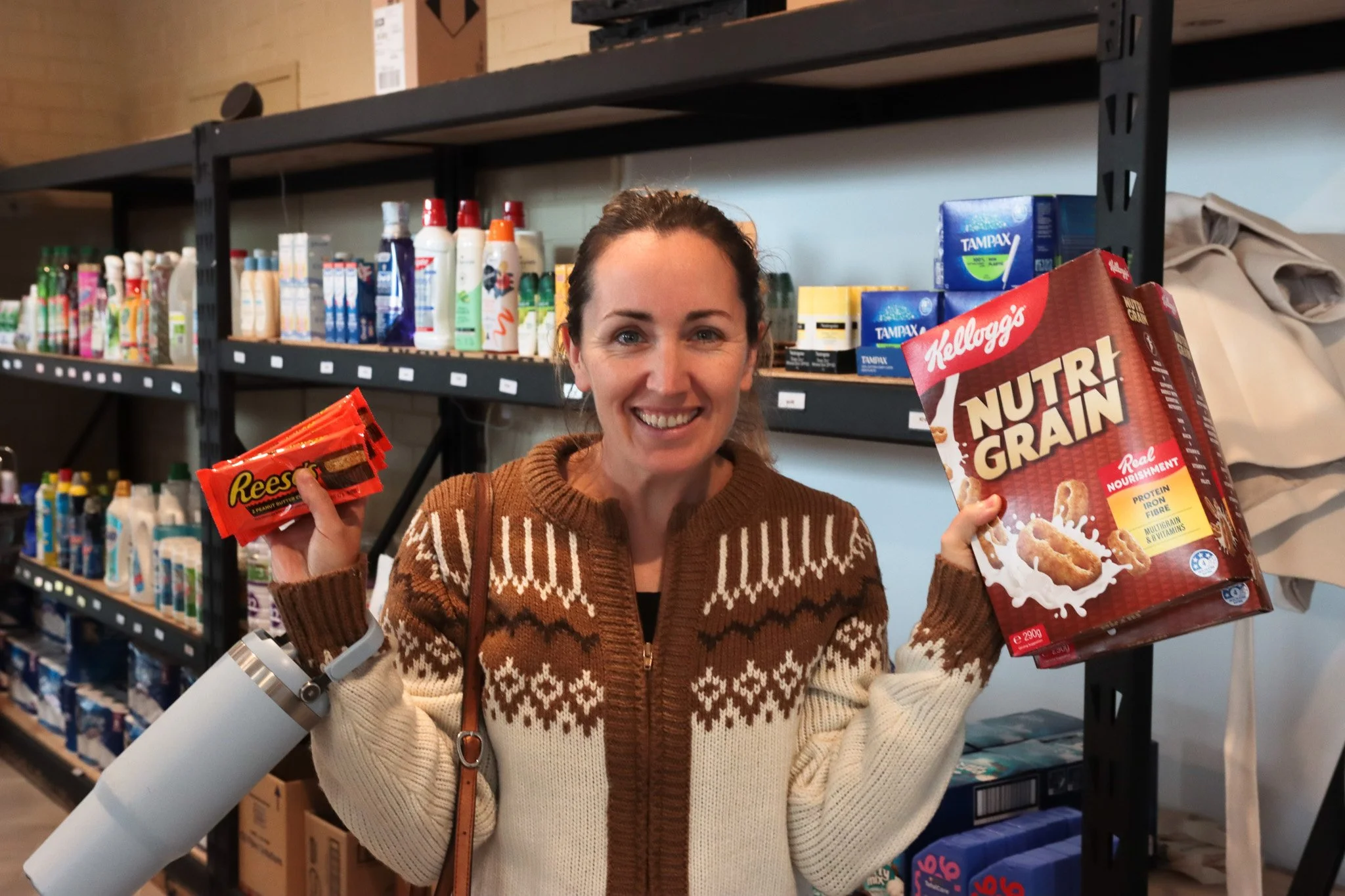 Meet Mel, one of our wonderful community shoppers. We asked her what she thinks about the New Vine Community Pantry, and here&rsquo;s what she said:

&ldquo;It&rsquo;s like a one-stop shop , I love it.&rdquo;

The New Vine Community Pantry offers a w