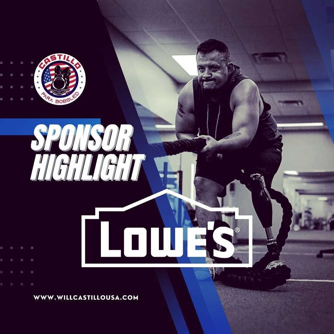Team Castillo is excited announce that @loweshomeimprovement will be a sponsor for up coming para World Cup . Thank Lowe’s and @buildinghomesforheroes for believing and supporting veterans like my self . 🙏🇺🇸