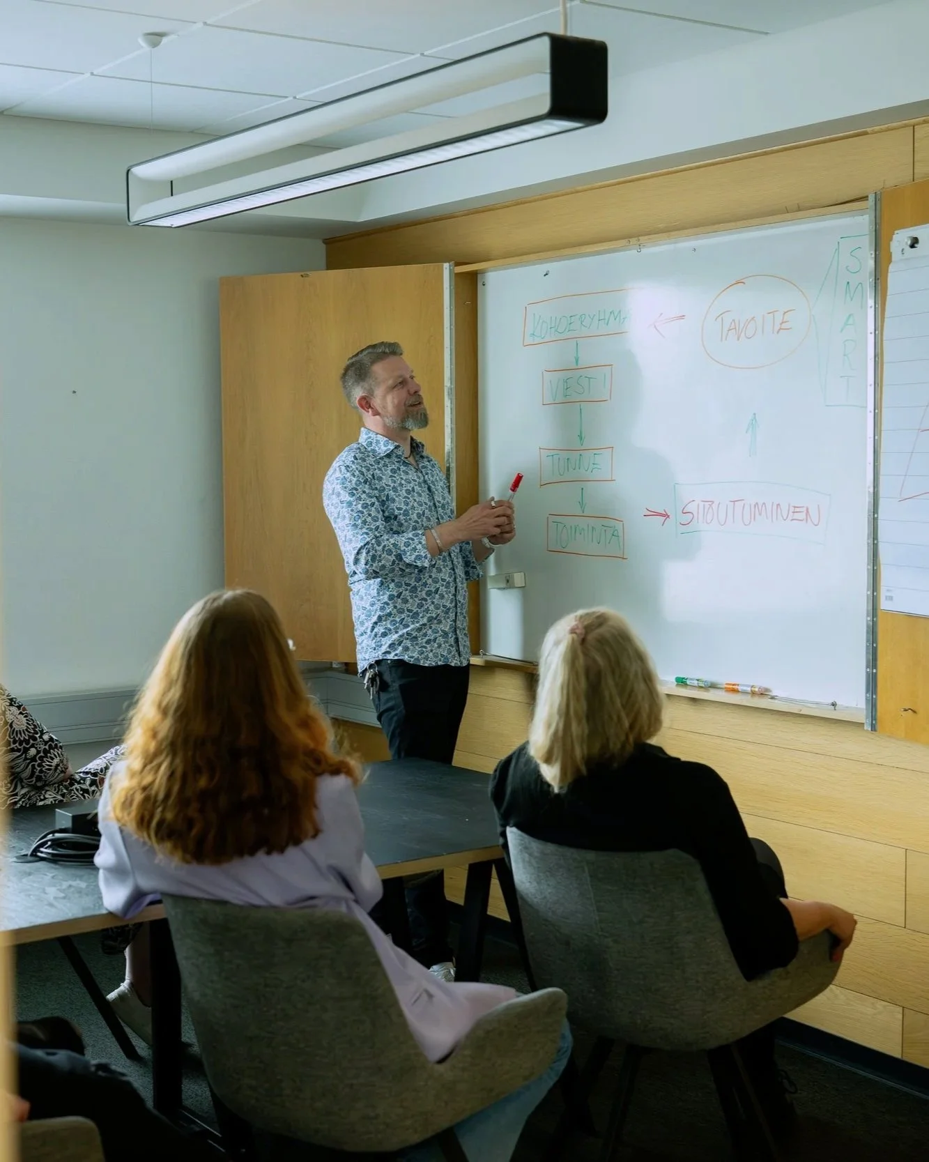 Bonden viestinnänsuunnittelu-palaveri