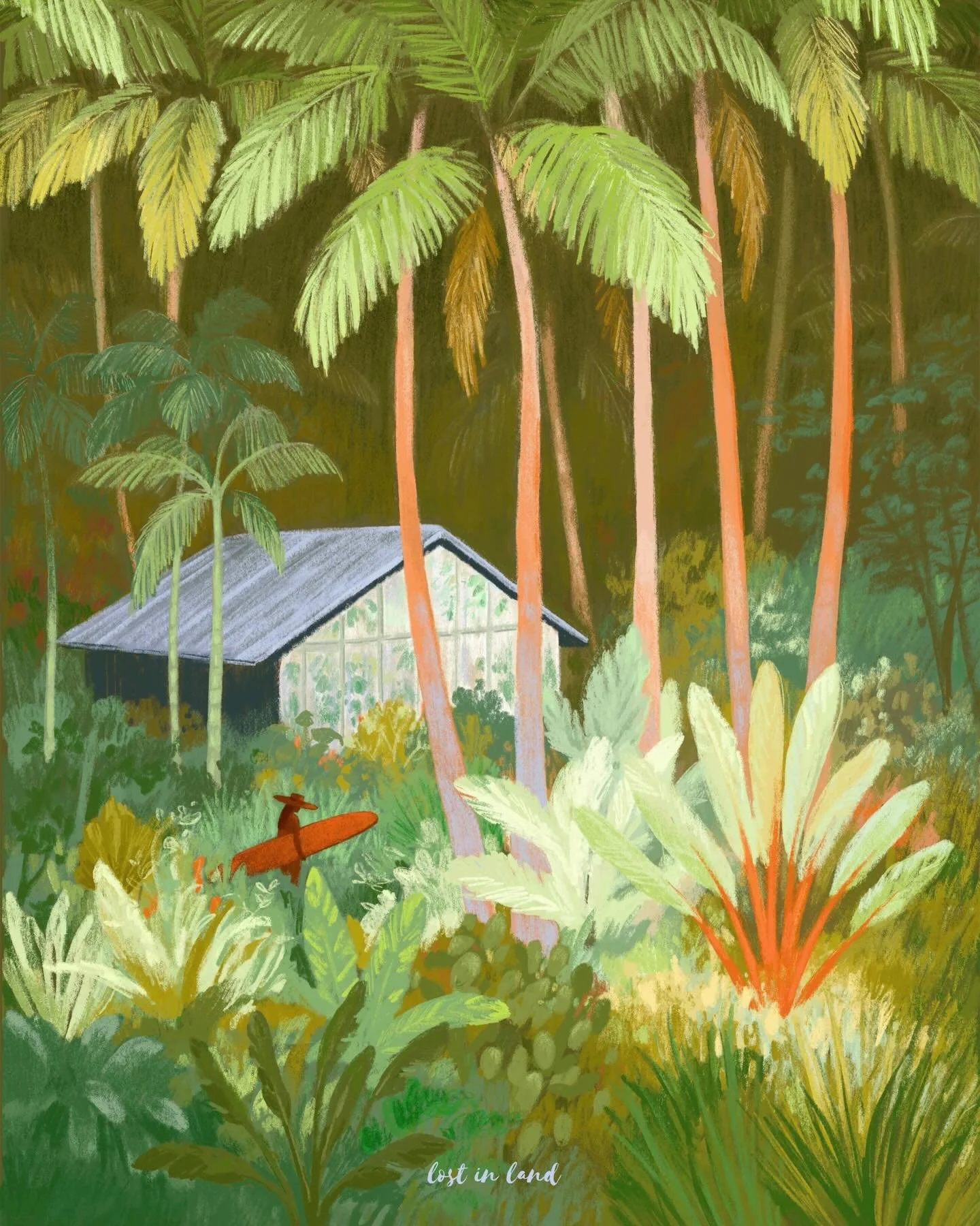 JUNGLE SWEET HOME 🌿
Ce dessin, je l&rsquo;ai commenc&eacute; il y a 1 an.
Avec une id&eacute;e tr&egrave;s pr&eacute;cise&hellip; puis je l&rsquo;ai laiss&eacute; de c&ocirc;t&eacute; et je suis pass&eacute; &agrave; autre chose.

Abandonn&eacute;, 
