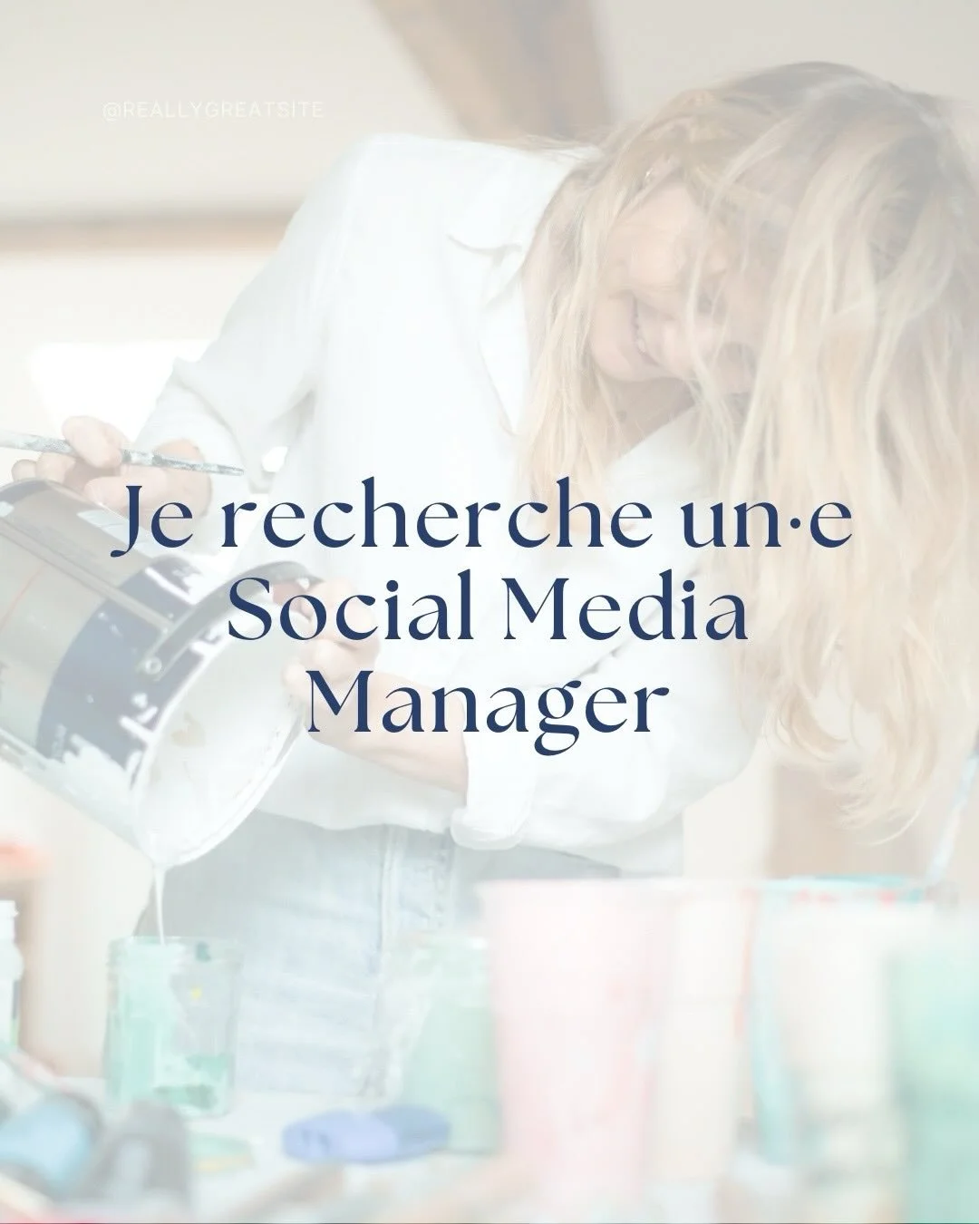 ✨ Je recherche un&middot;e Social Media Manager✨

Depuis plusieurs ann&eacute;es, Instagram est pour moi bien plus qu&rsquo;un r&eacute;seau social :
c&rsquo;est une galerie vivante, un espace o&ugrave; je partage les coulisses de mes fresques murale