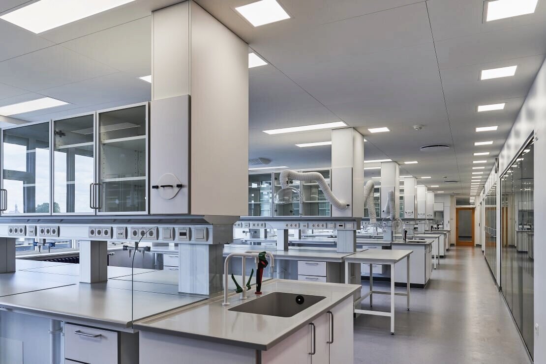Panum, University of Copenhagen, laboratory renovation